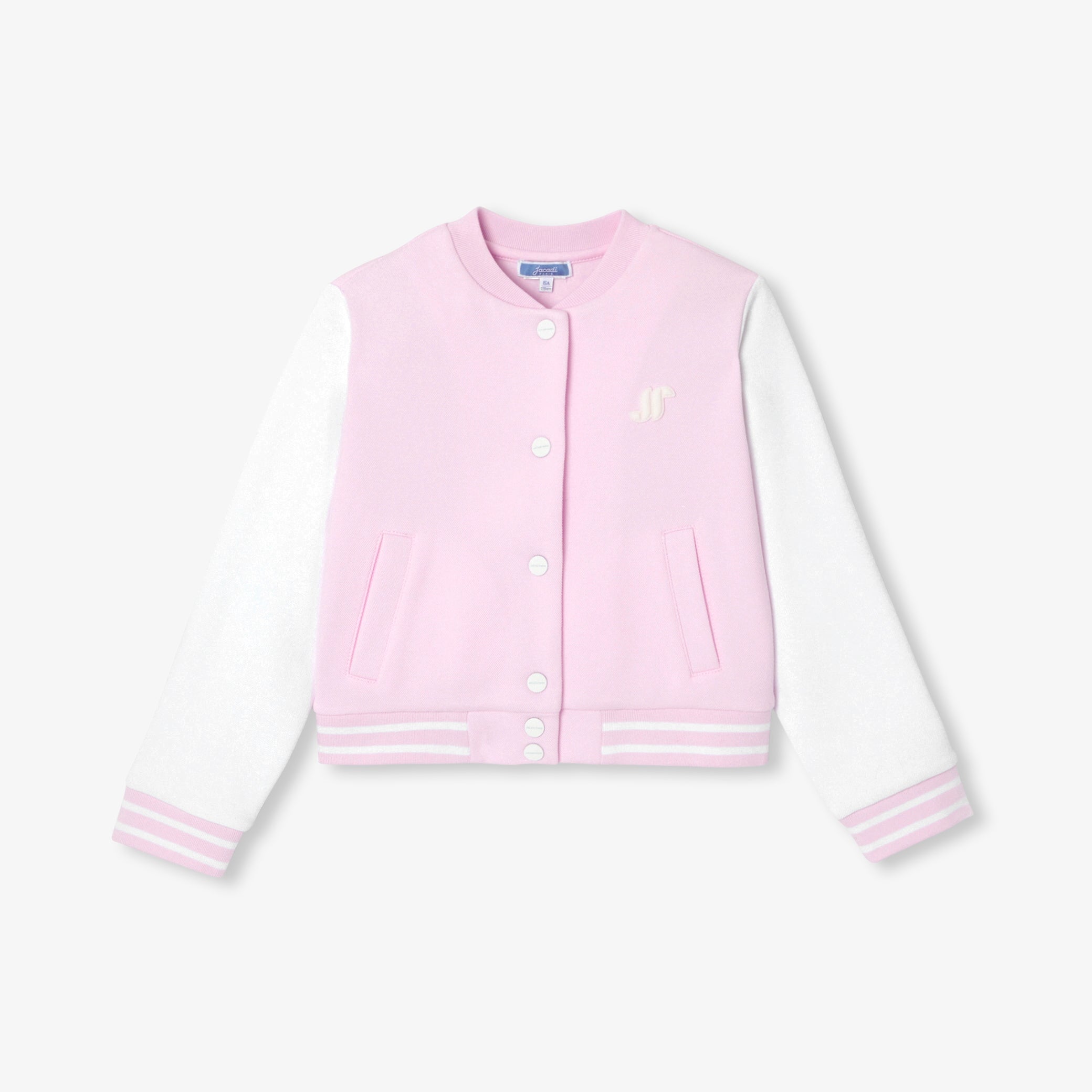 Girls' teddy cardigan in fleece