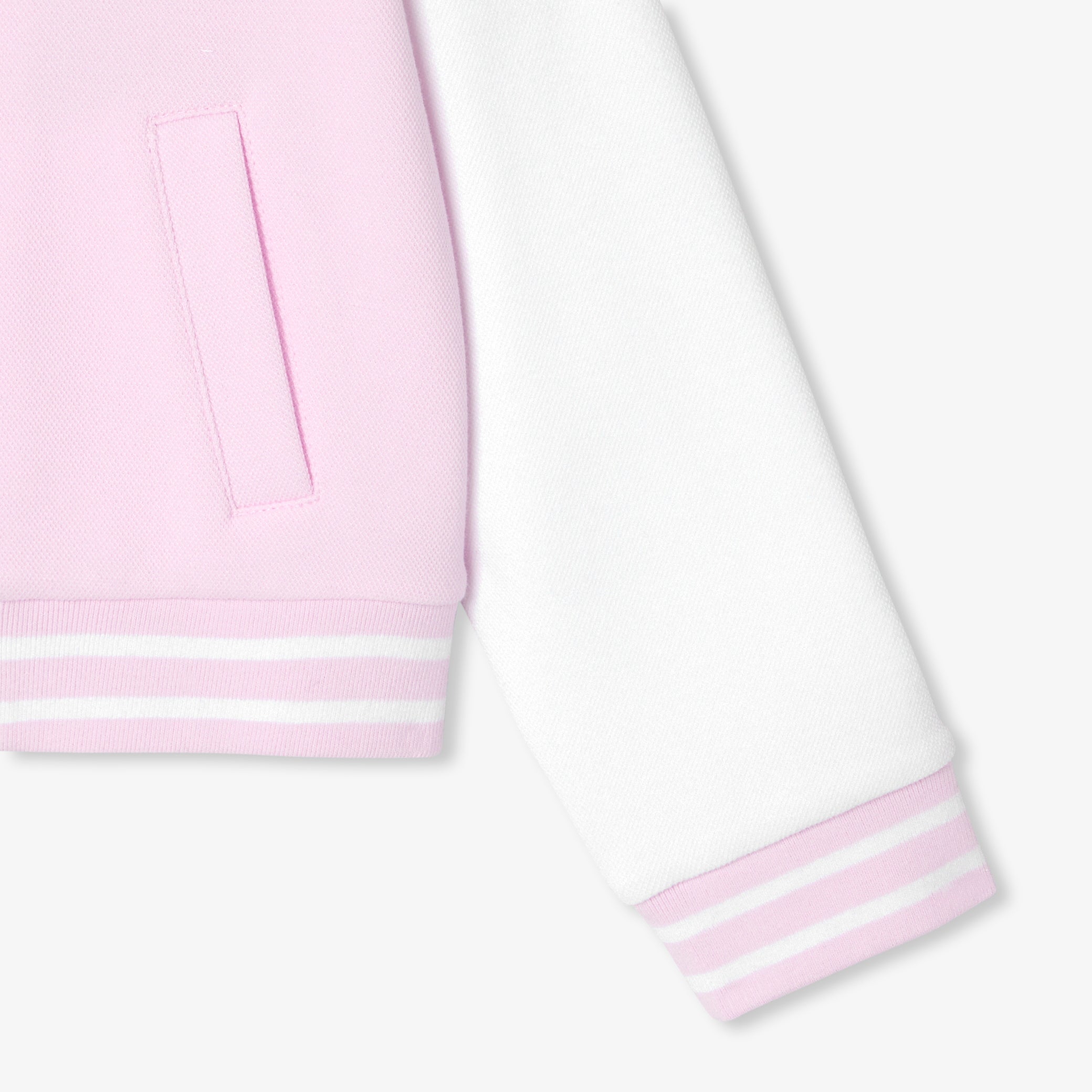 Girls' teddy cardigan in fleece