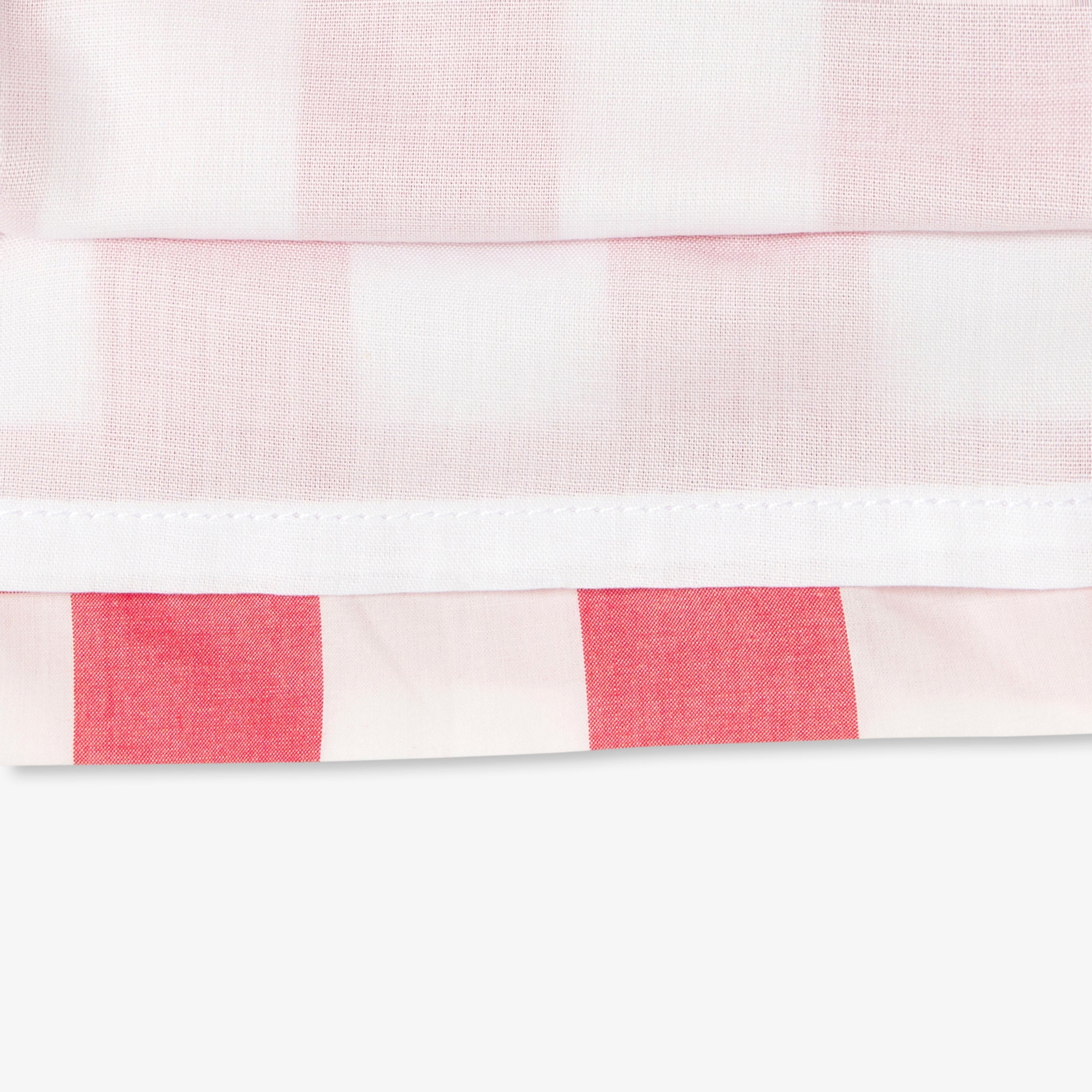 Baby girl dress in gingham poplin