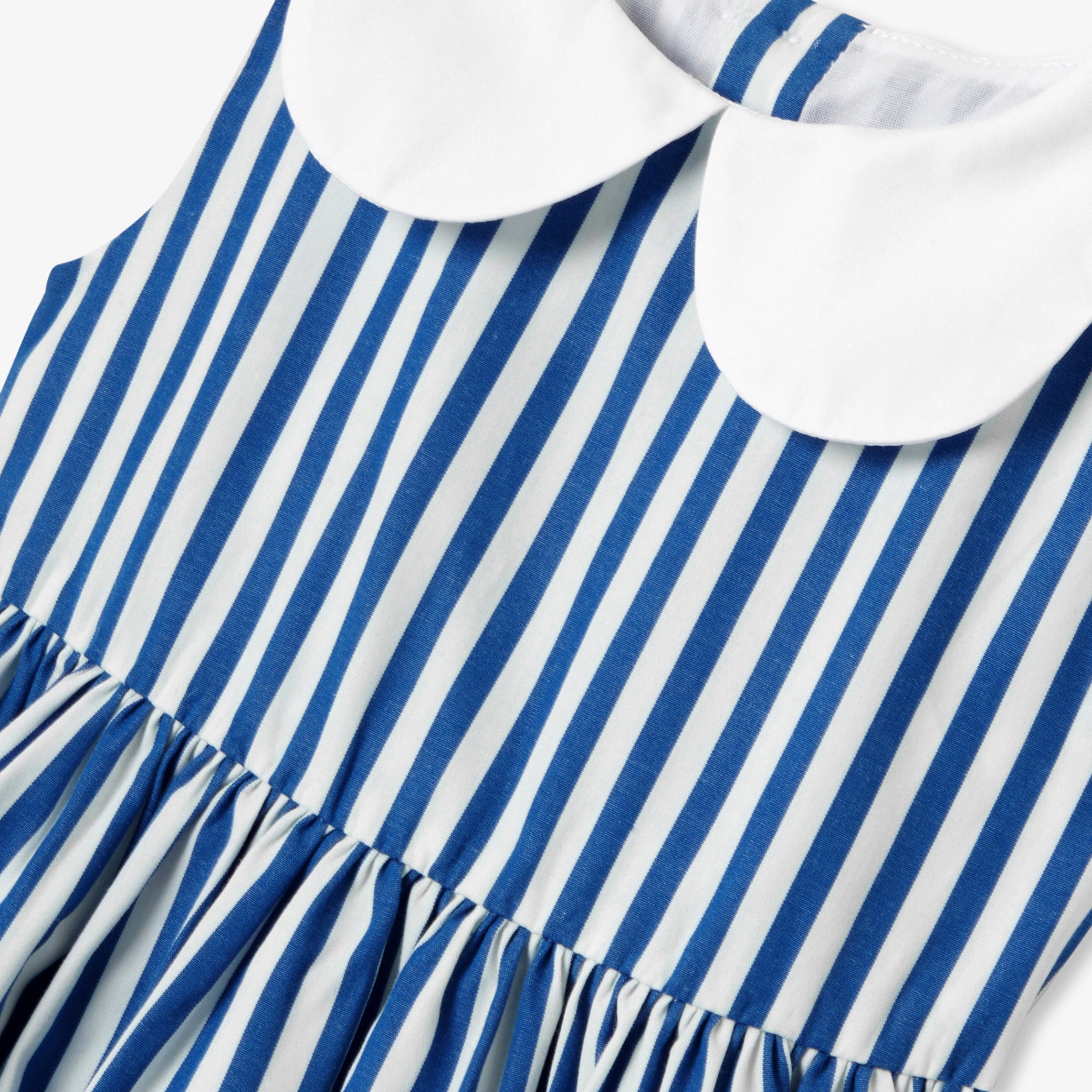 Baby girl sleeveless striped dress