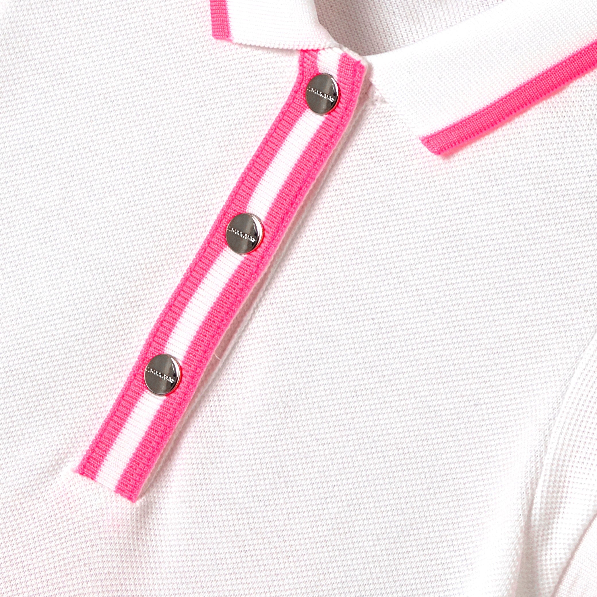 Baby girl polo dress in cotton piquÃ©