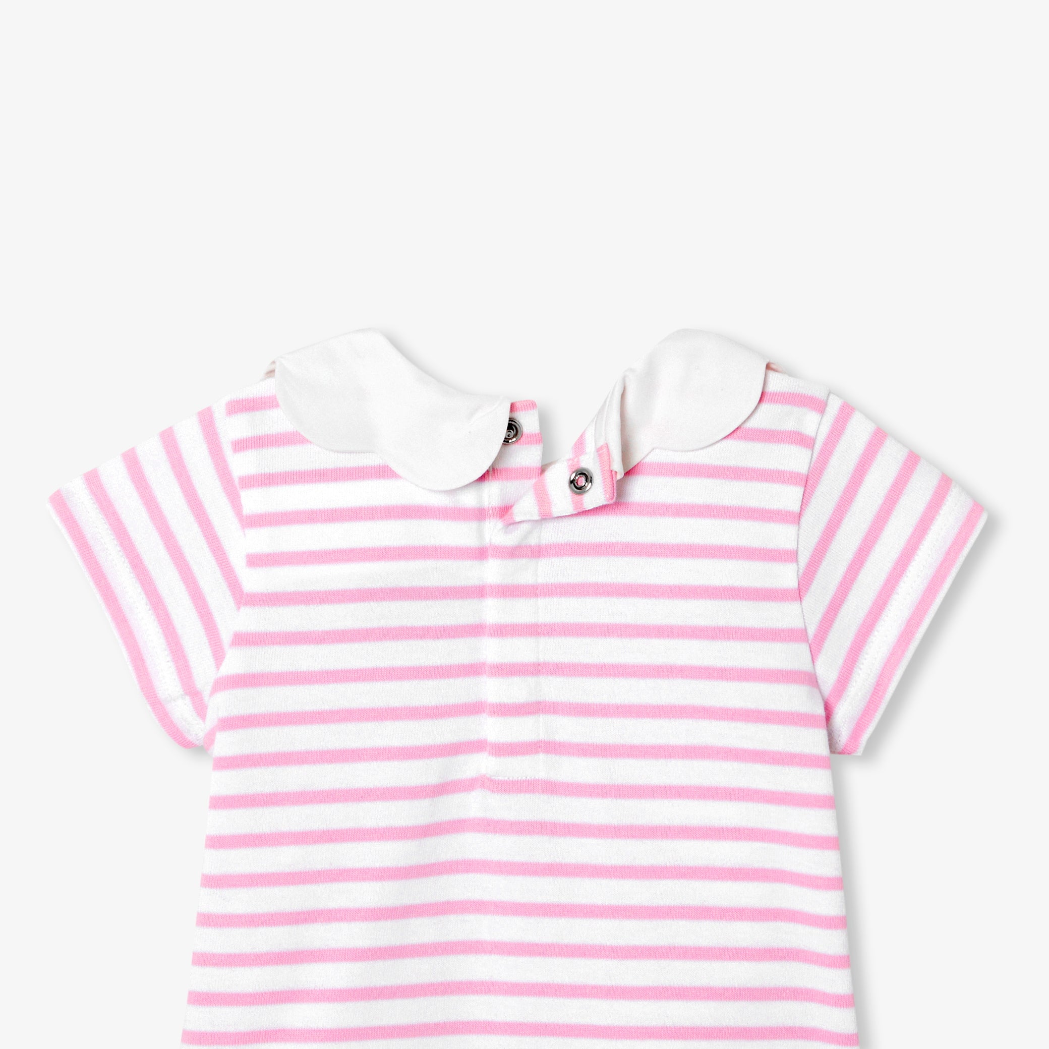 Baby girl cotton sailor top