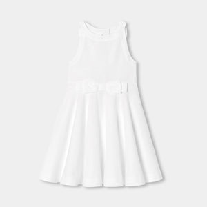 Children's formal dress for girls in honeycomb cotton