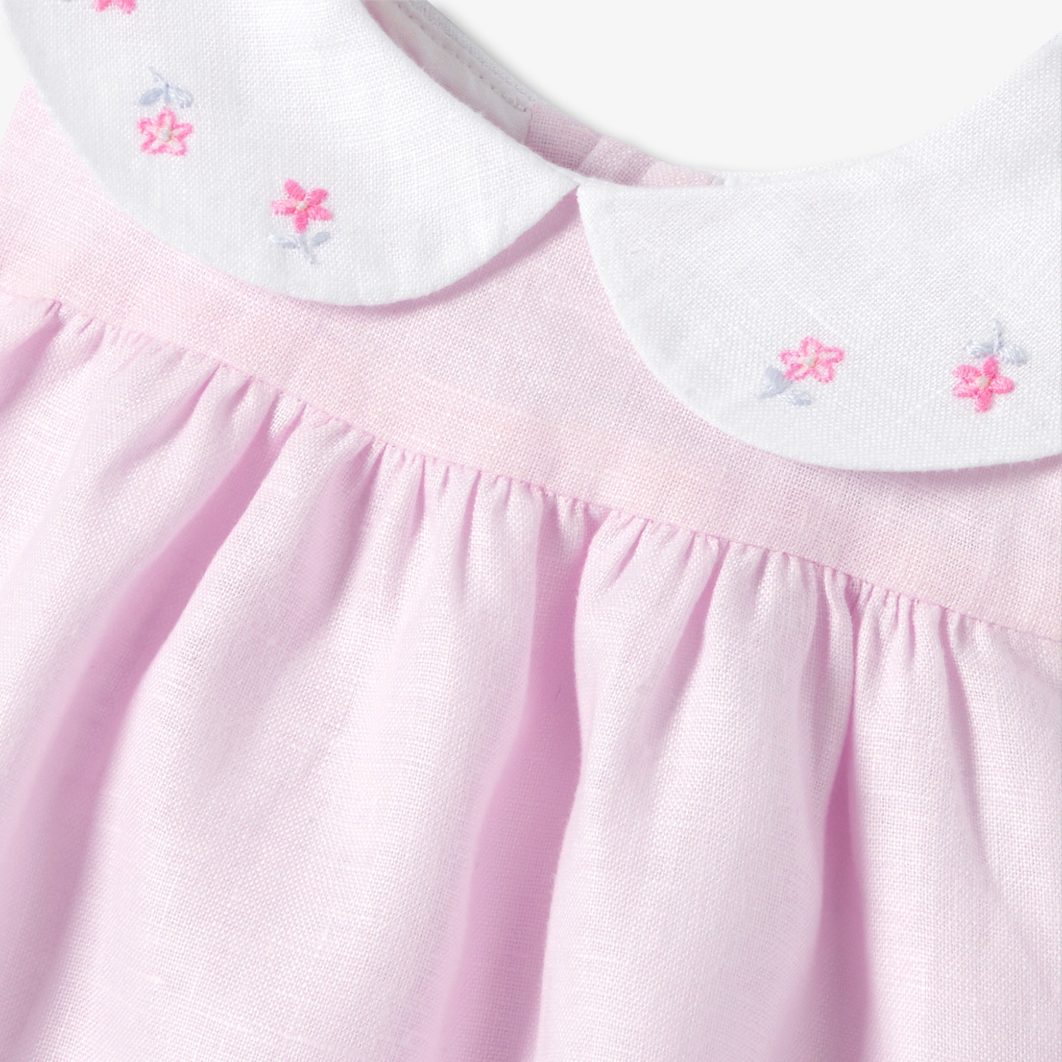 Baby girl dress in linen