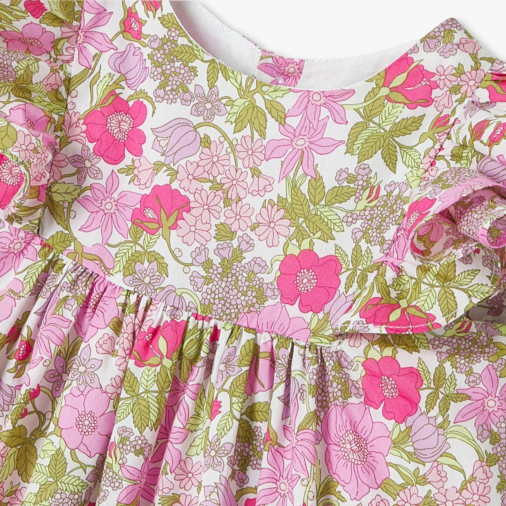 Baby girl dress in Liberty fabric