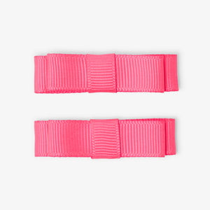 Pair of bow hair clips for girls