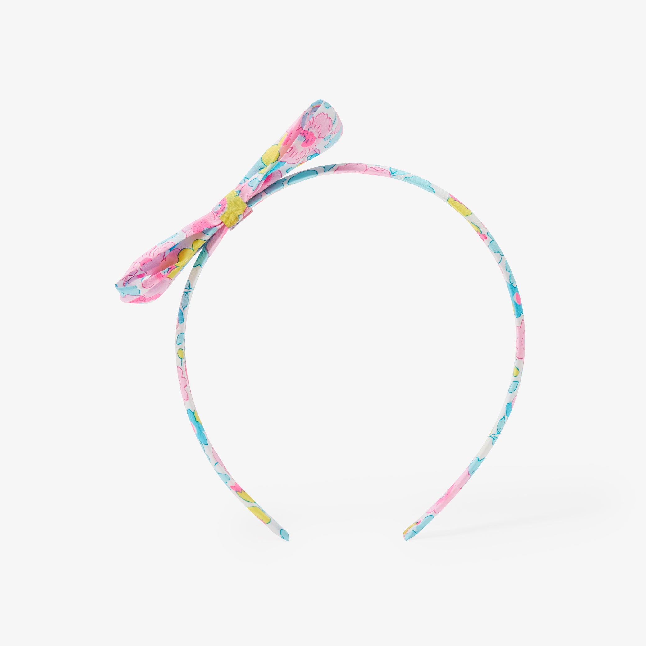 Liberty fabric headband for girls