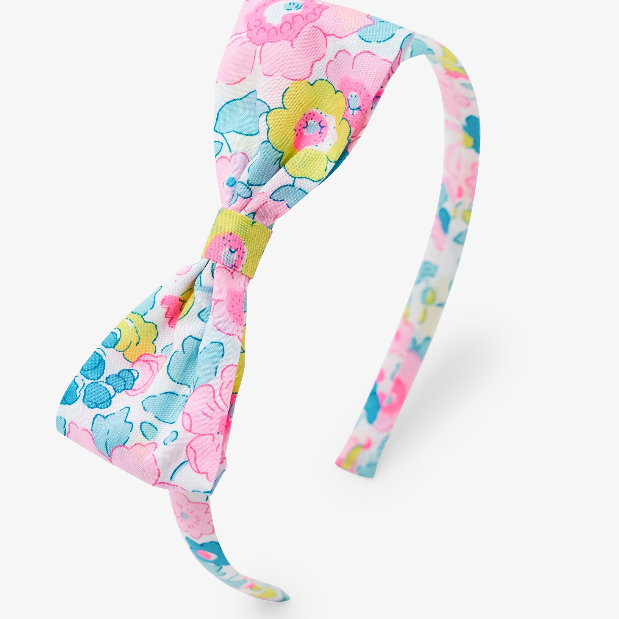 Liberty fabric headband for girls