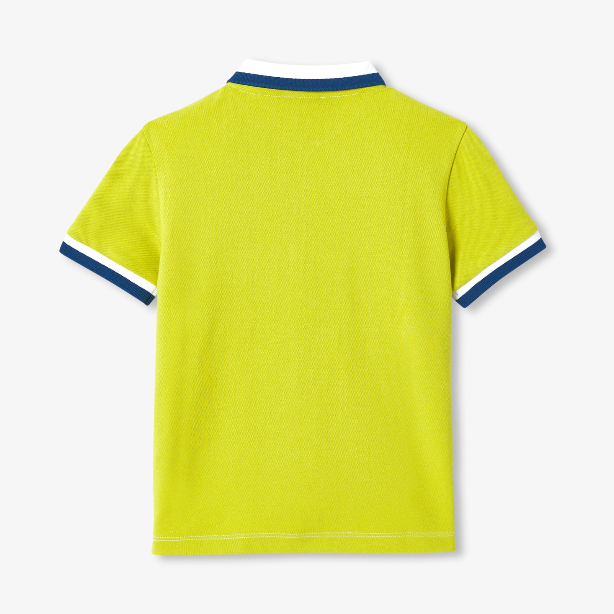 Boys' cotton piquÃ© polo shirt