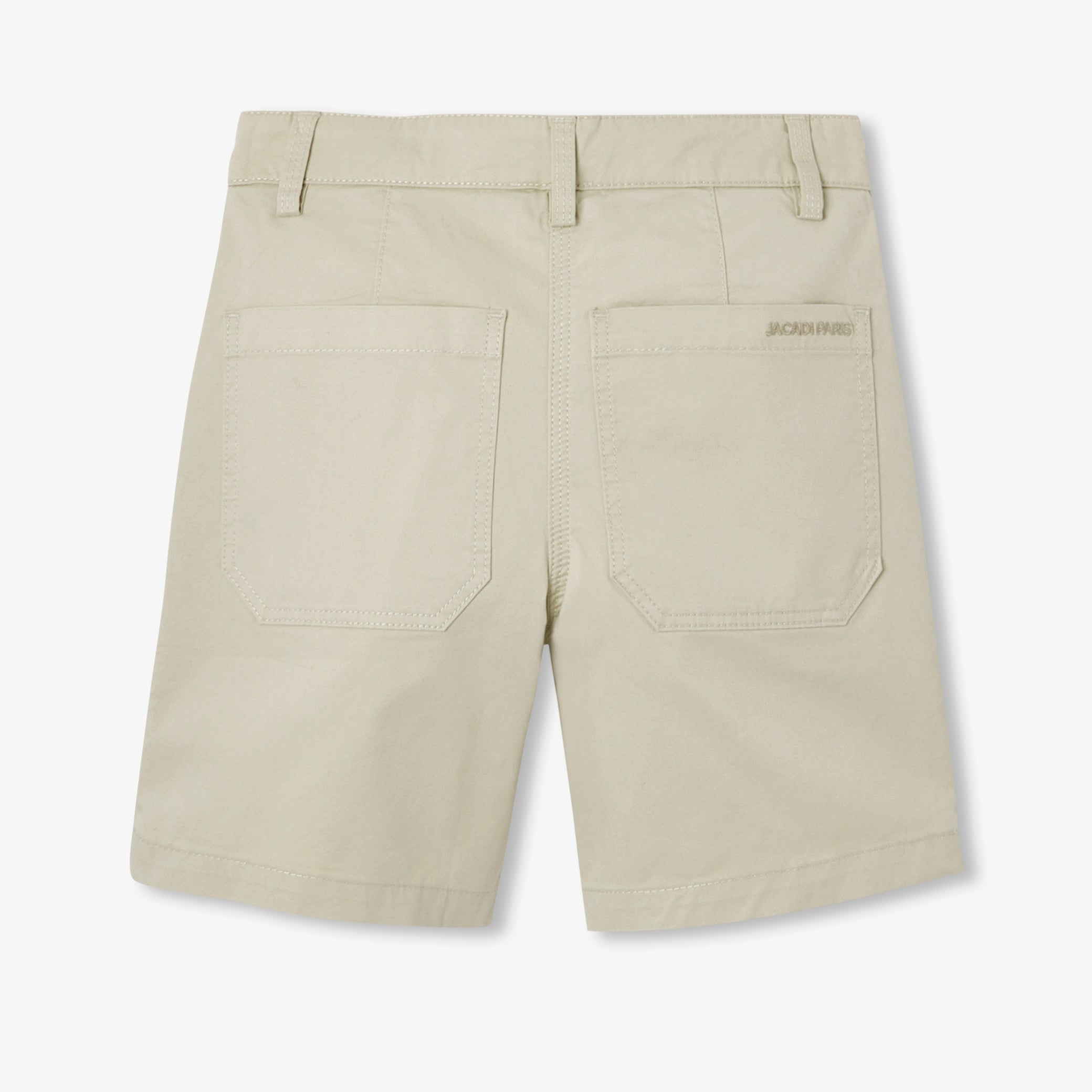Lightweight twill Bermuda shorts for boys