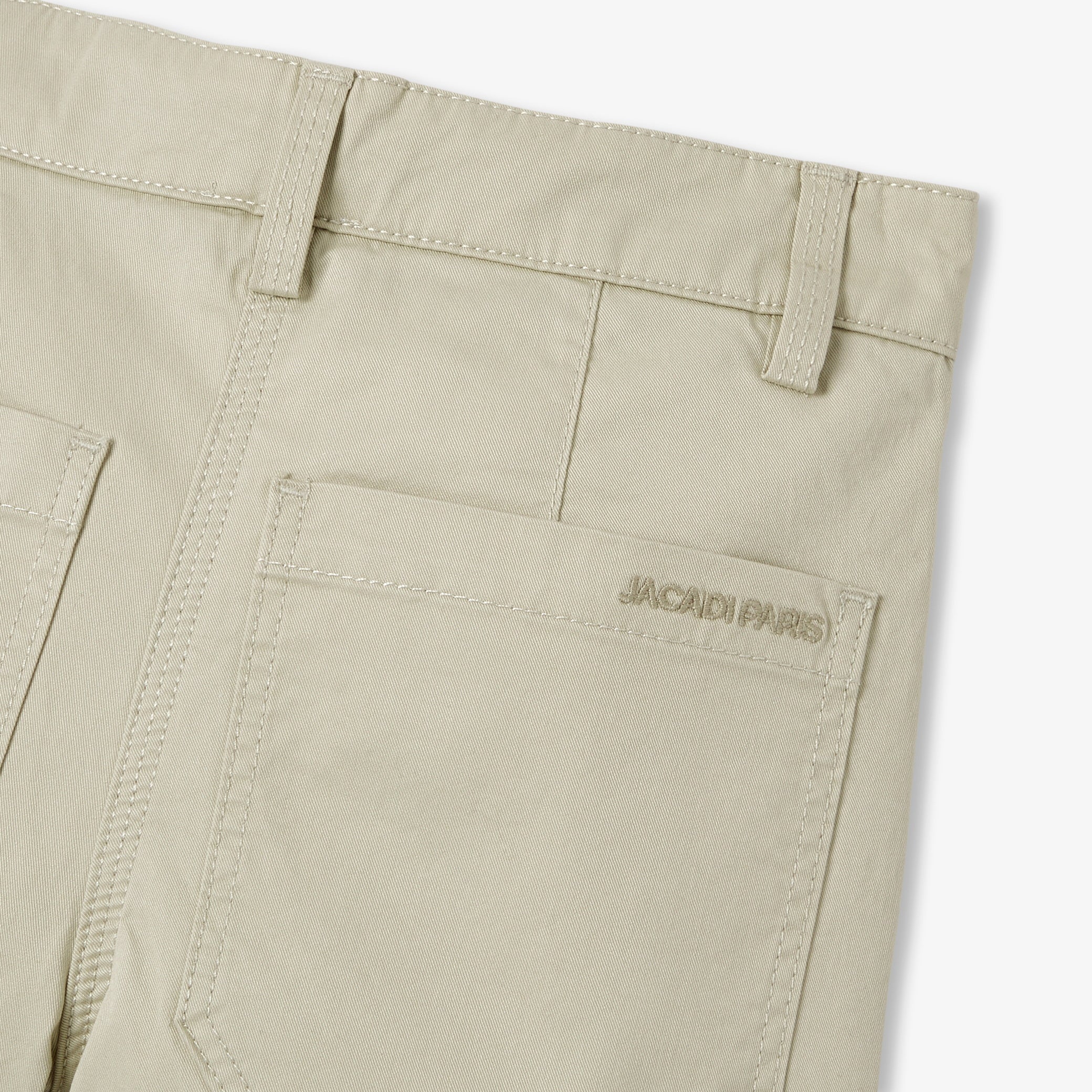 Lightweight twill Bermuda shorts for boys