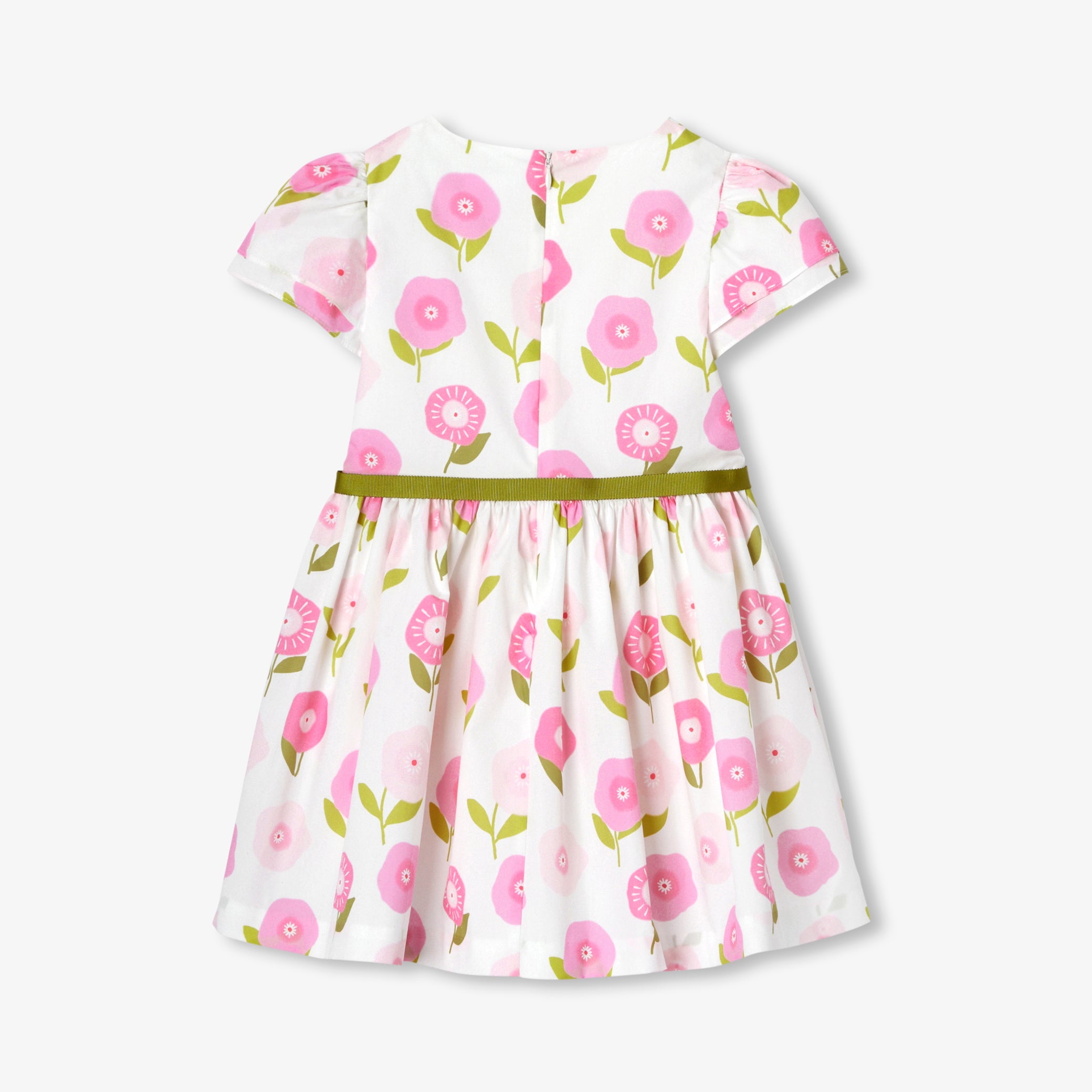 Floral print dress for girls