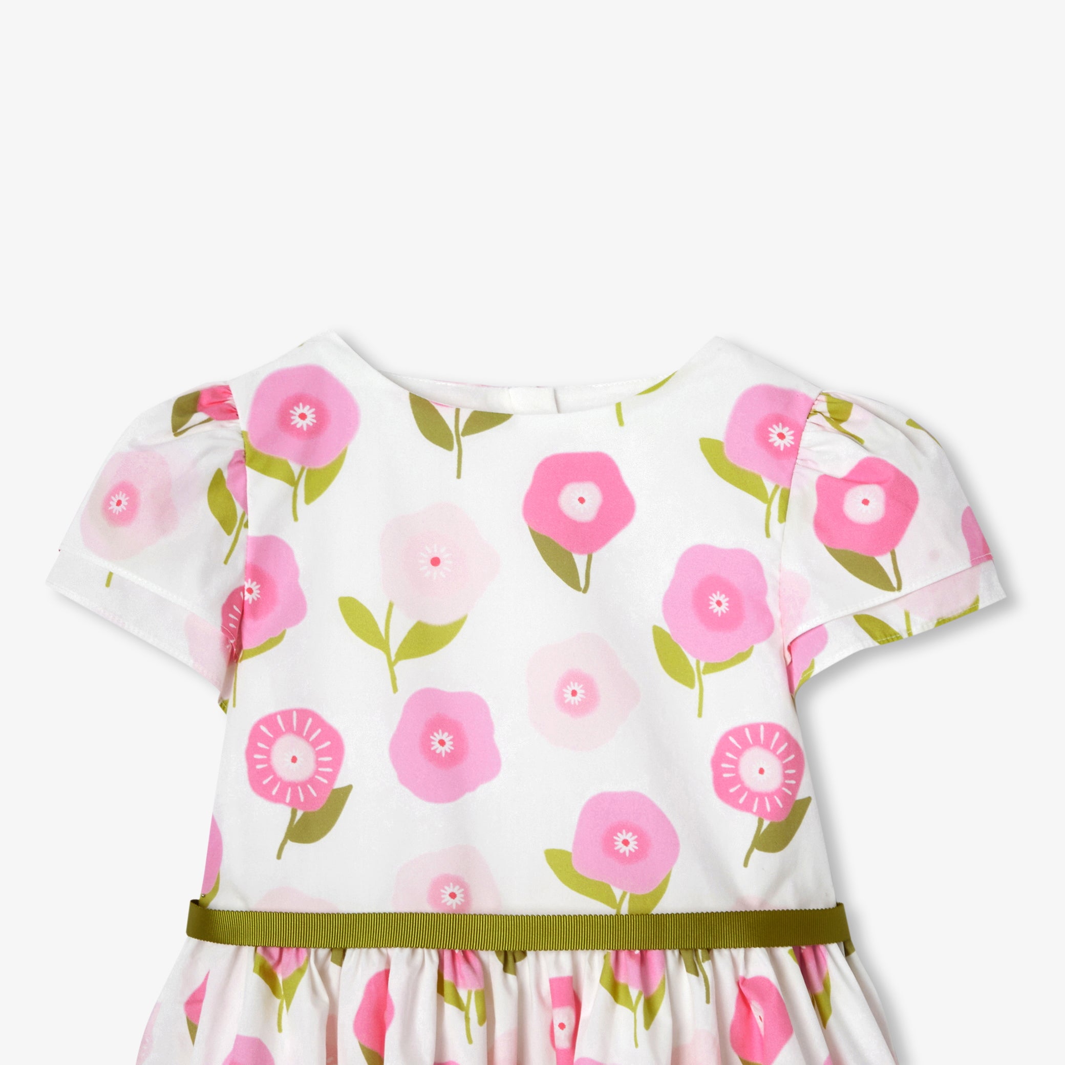 Floral print dress for girls