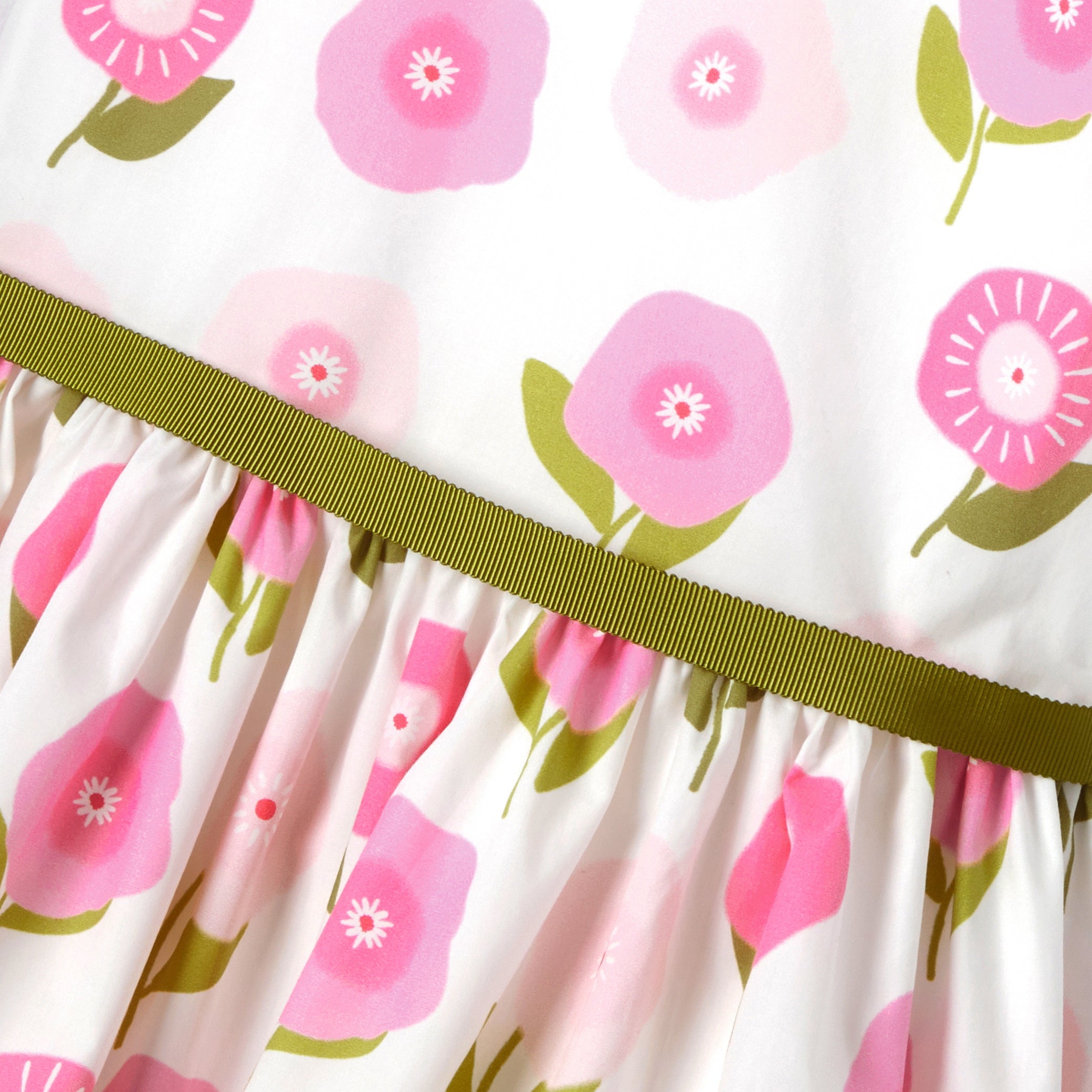 Floral print dress for girls