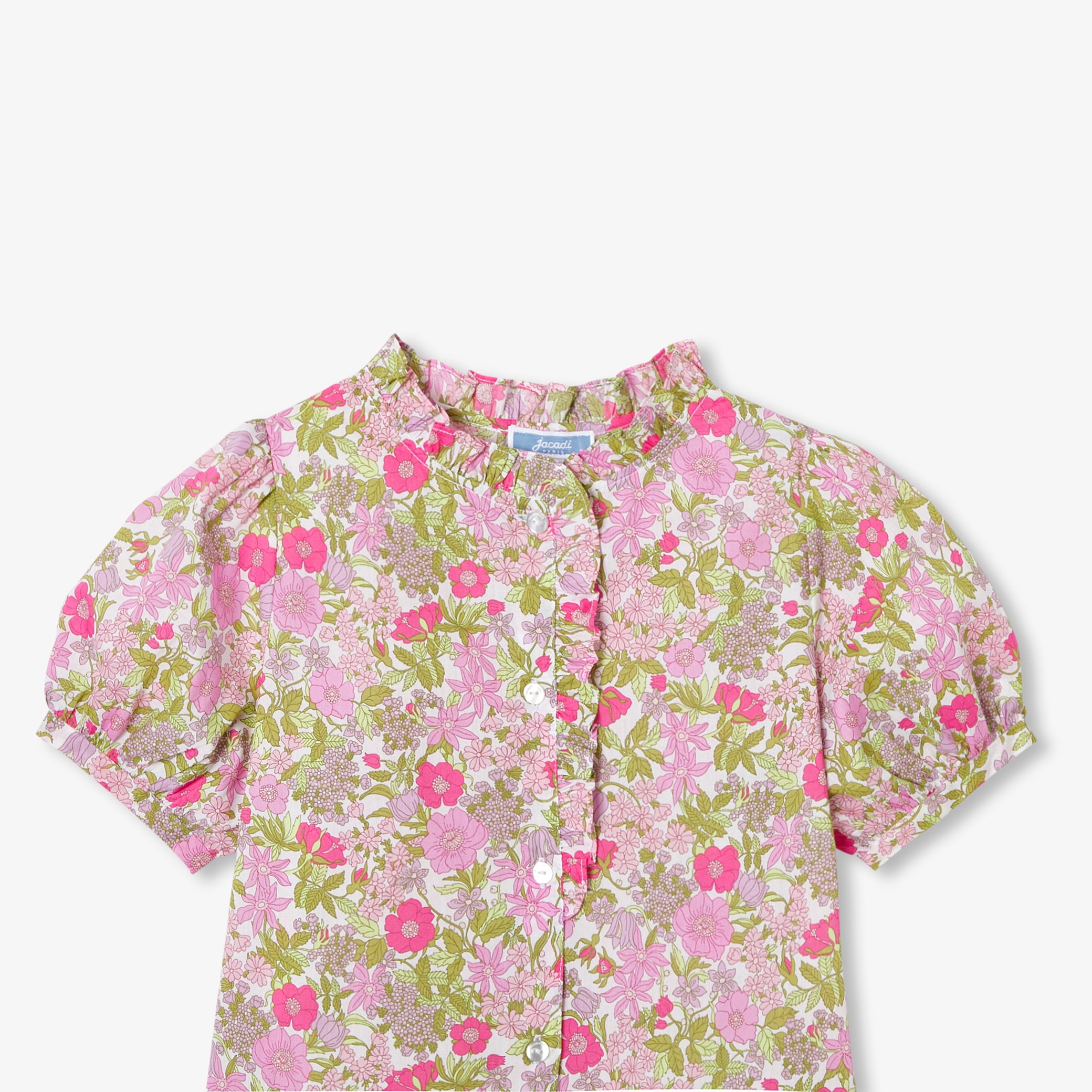 Girls' Liberty fabric blouse