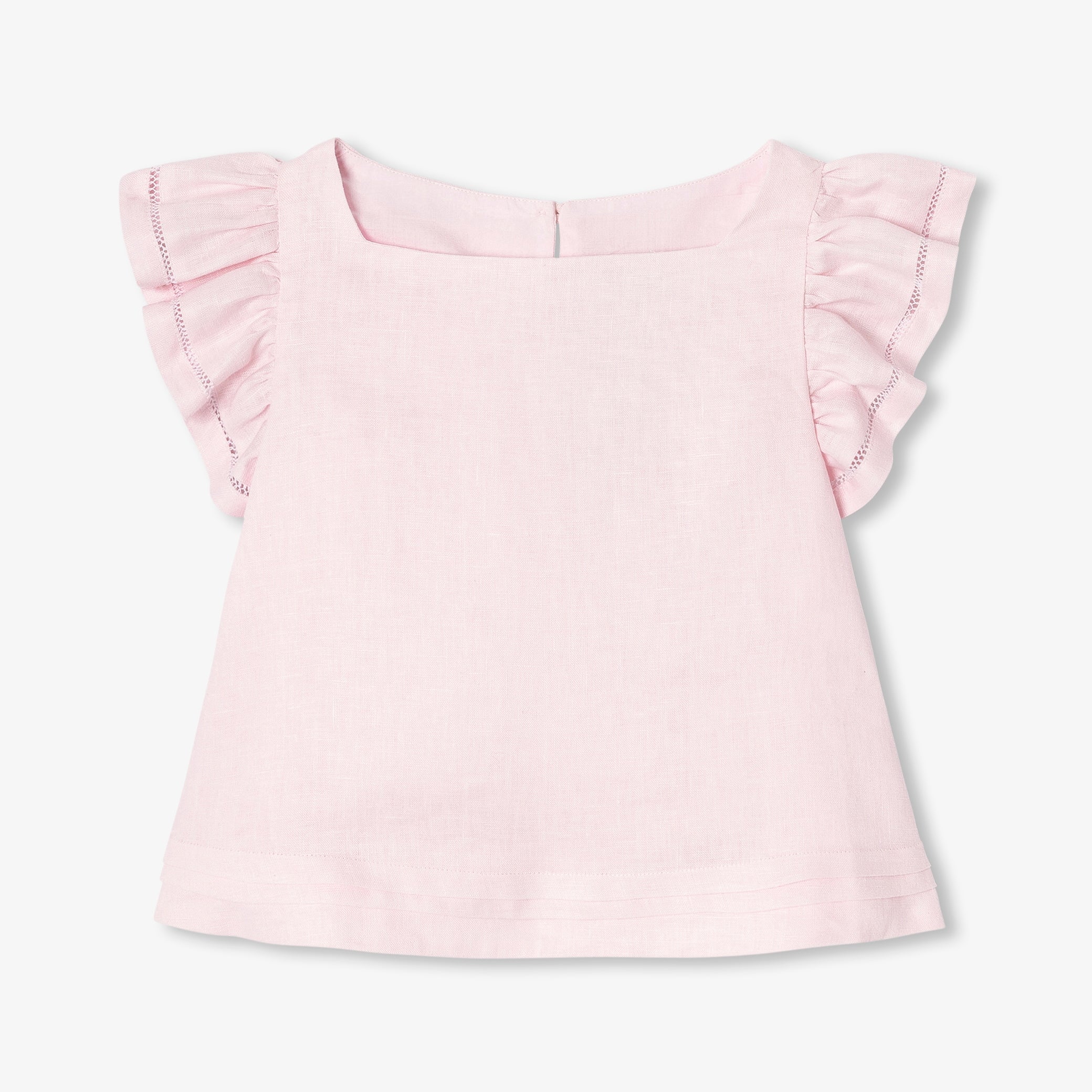 Girls' linen top