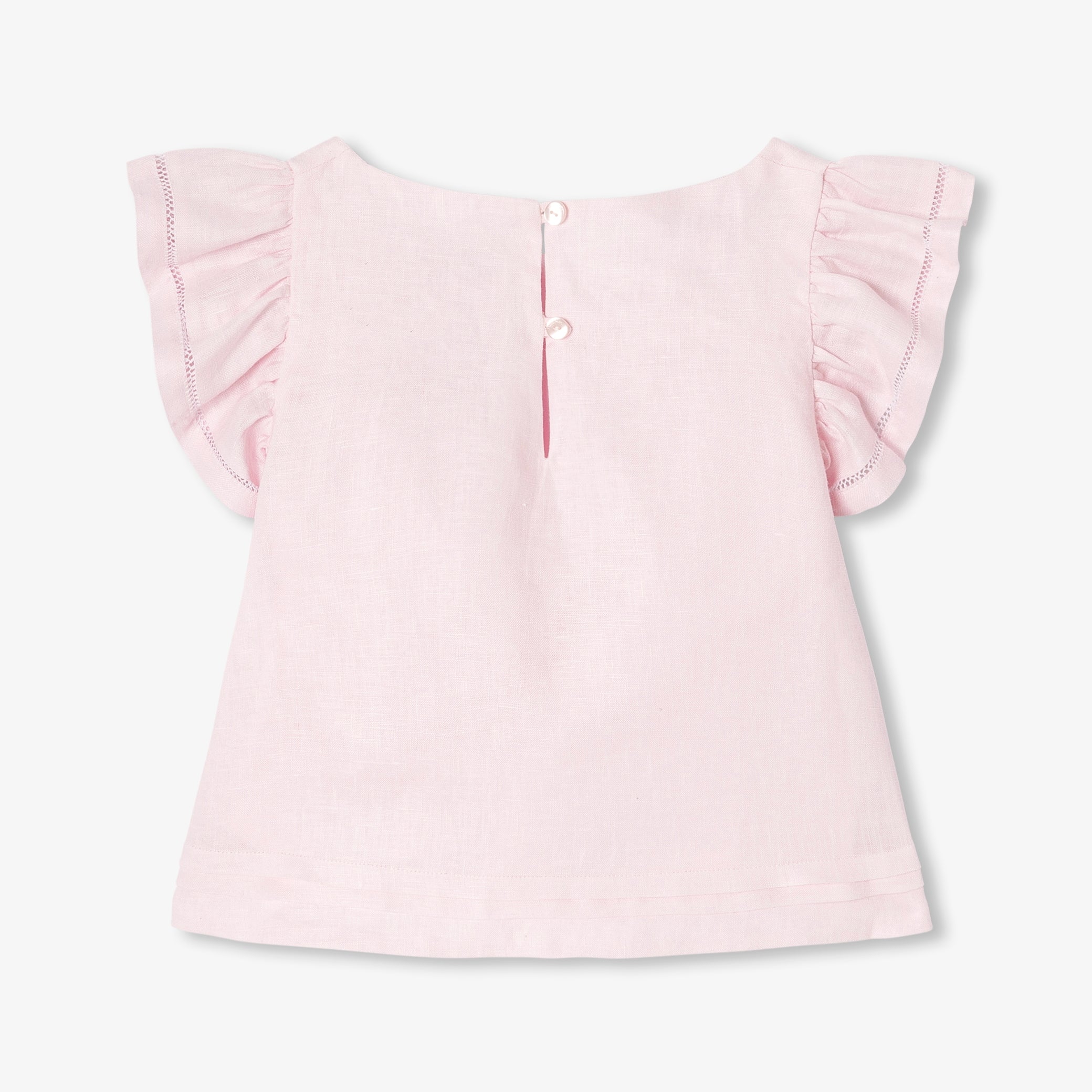 Girls' linen top