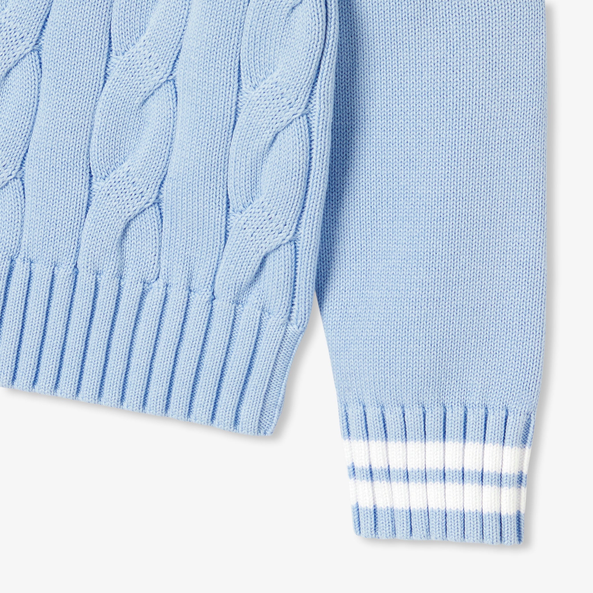 Children's thick gauge cotton sweater