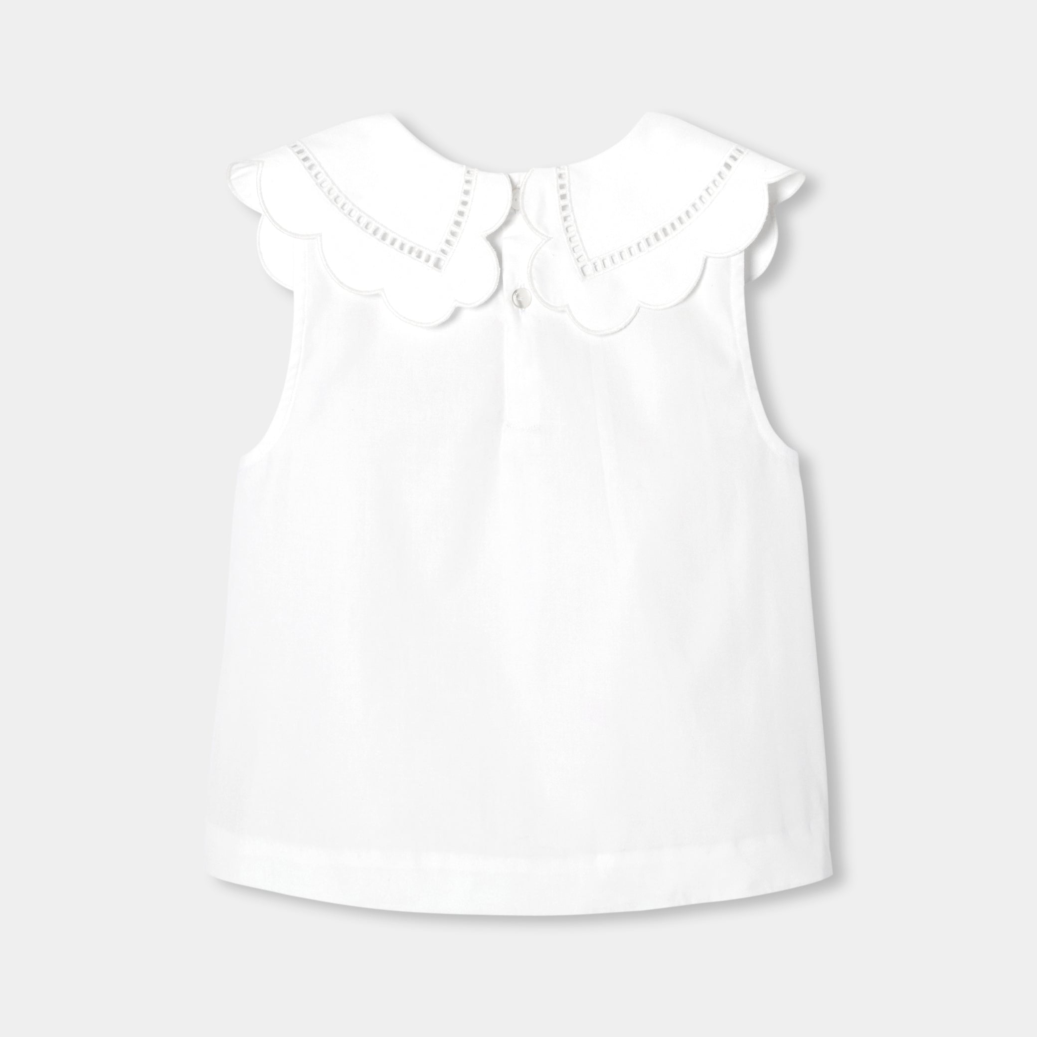 Girls' poplin blouse