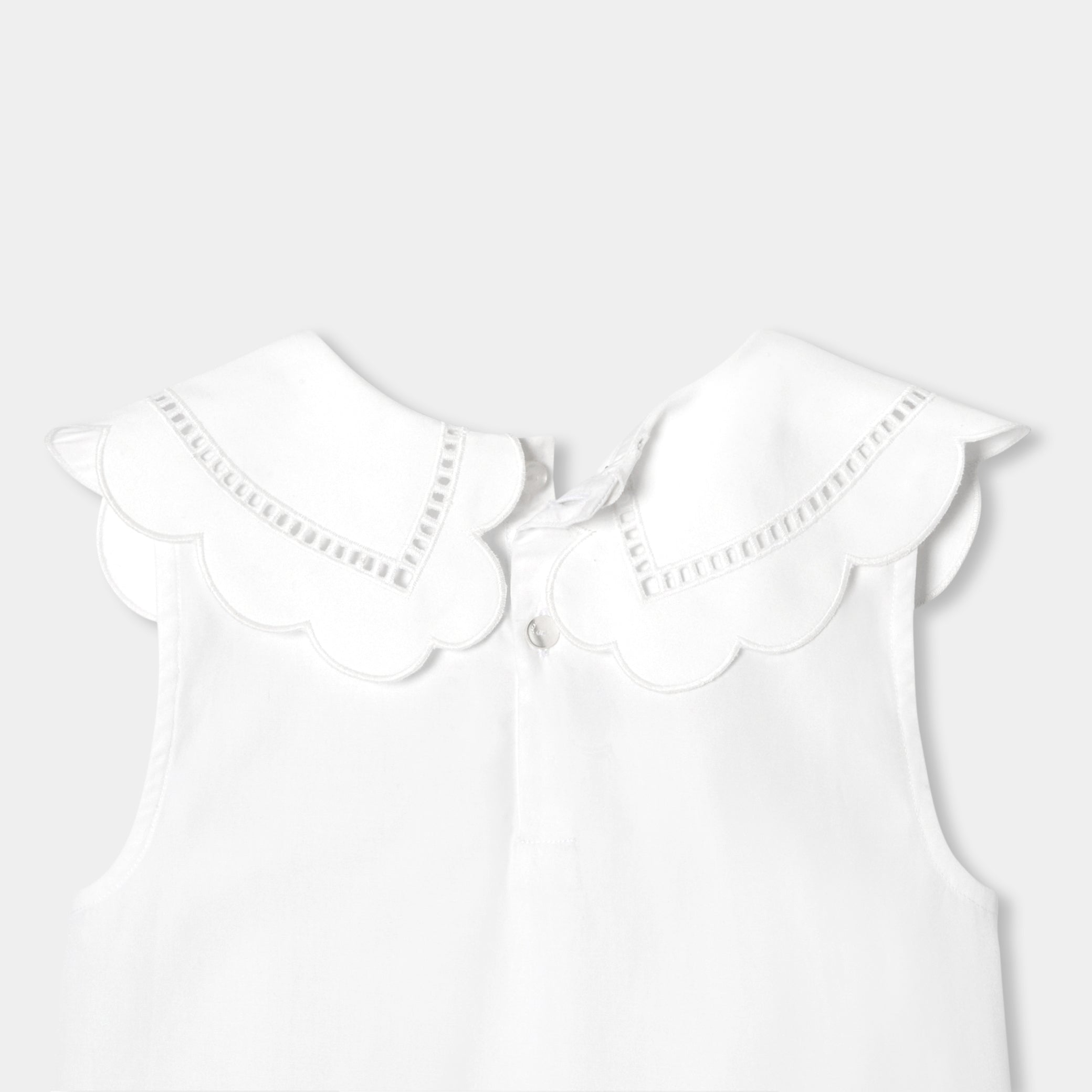 Girls' poplin blouse