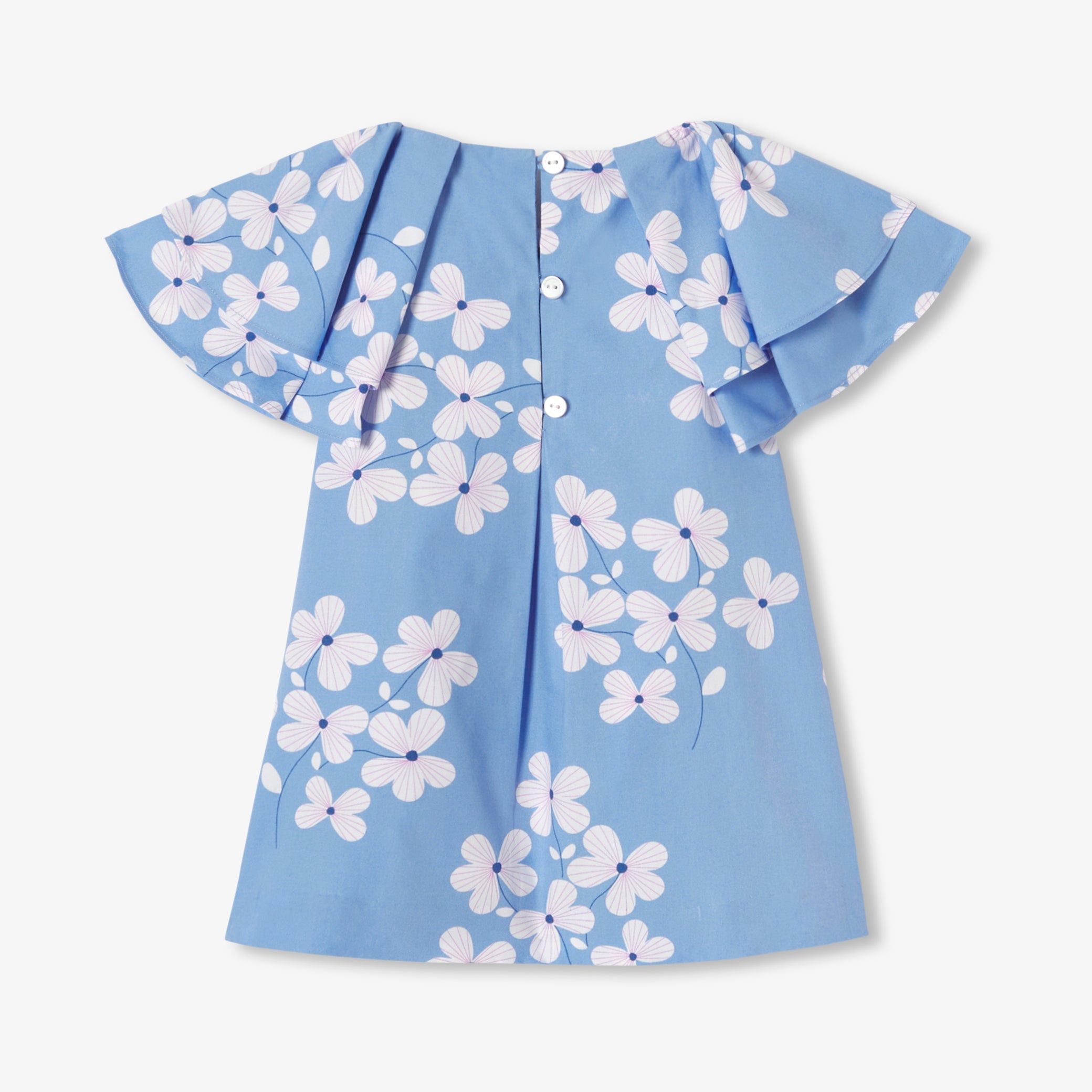 Girls' poplin blouse