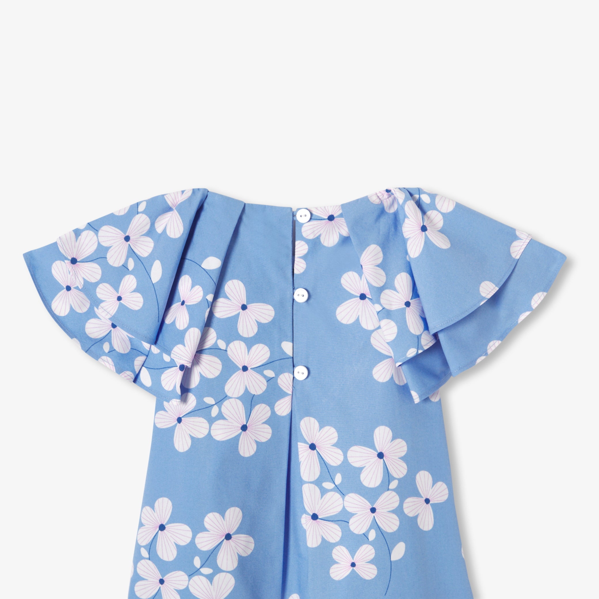 Girls' poplin blouse