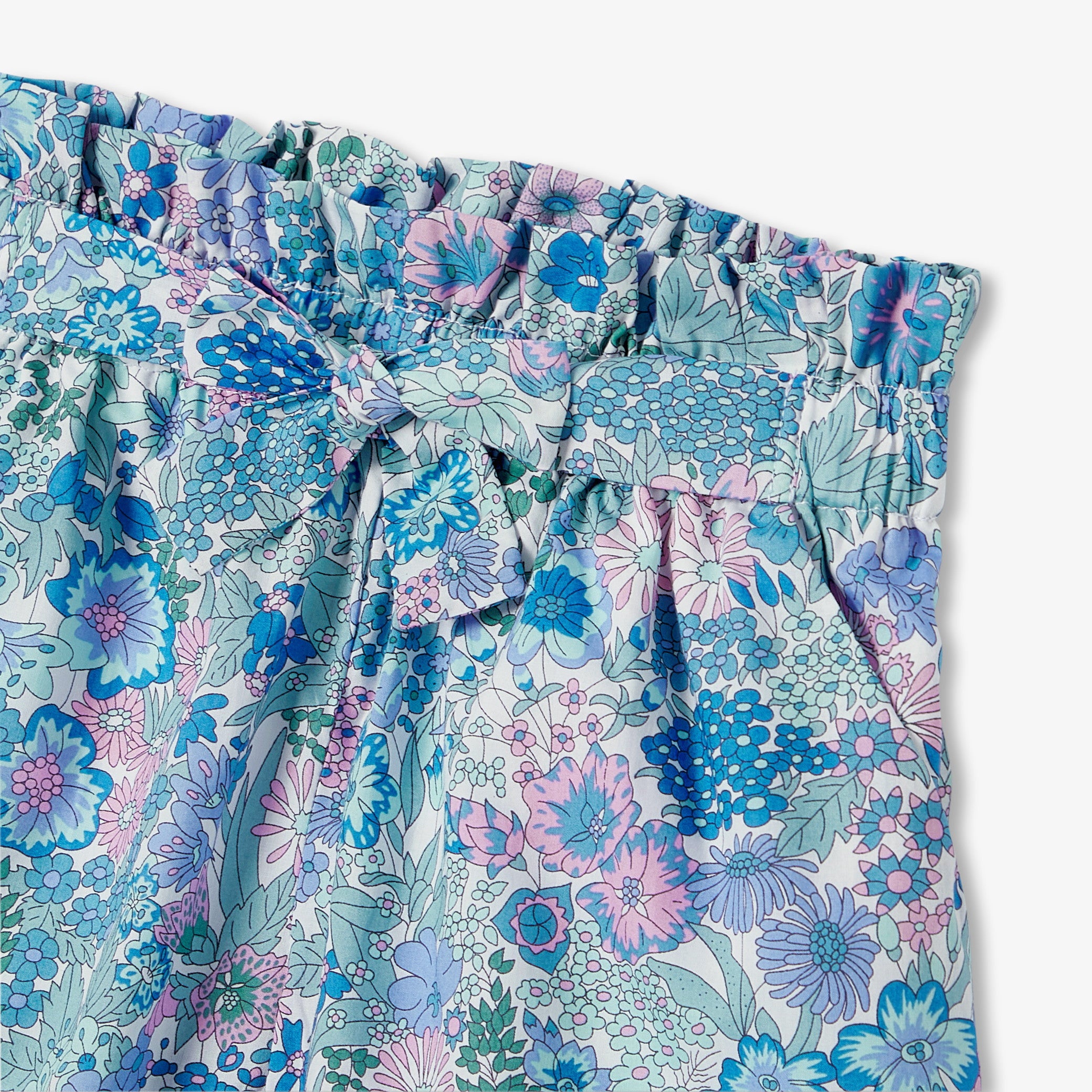 Girls' shorts in Liberty fabric