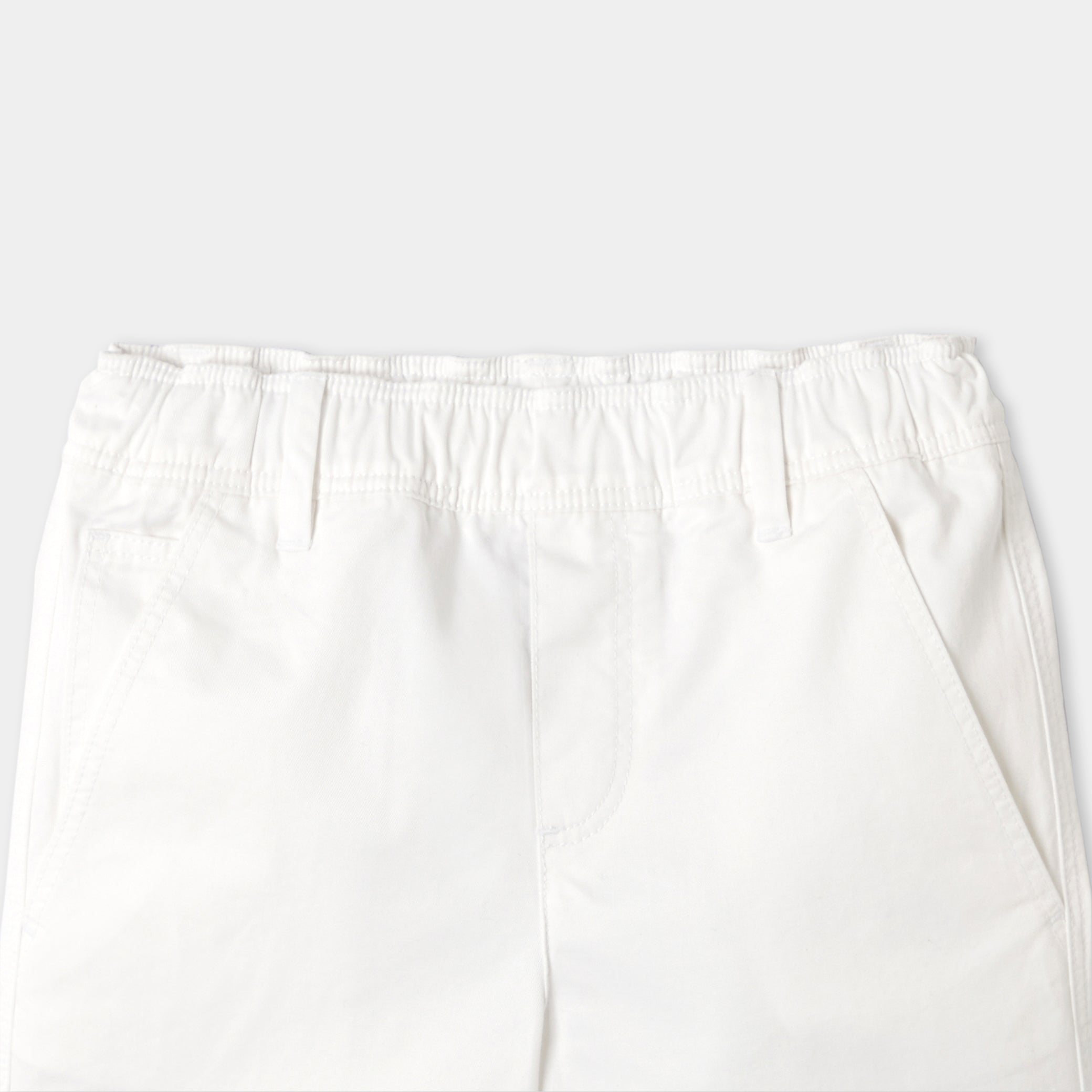 Boy cotton twill Bermuda shorts