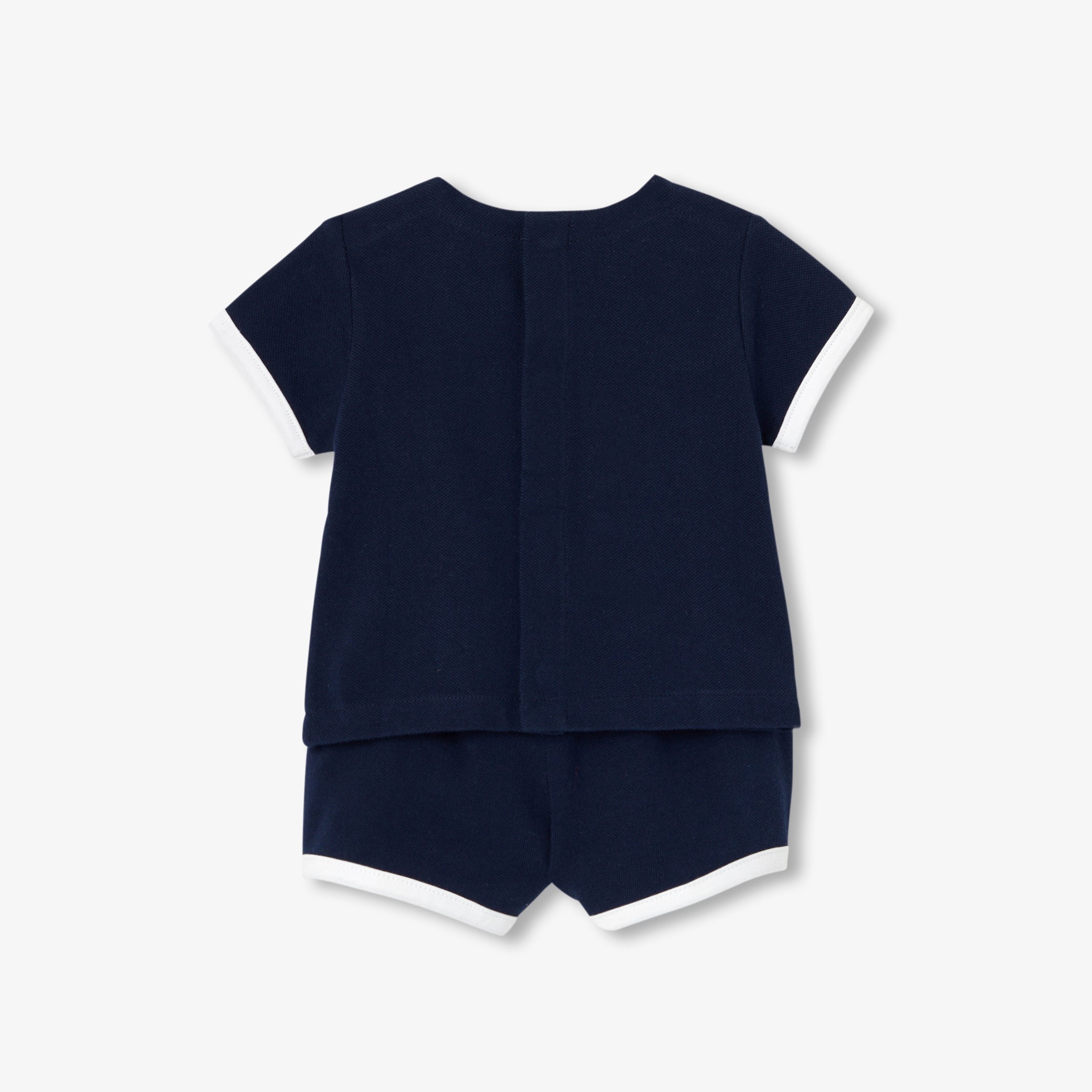 Baby cotton piquÃ© set