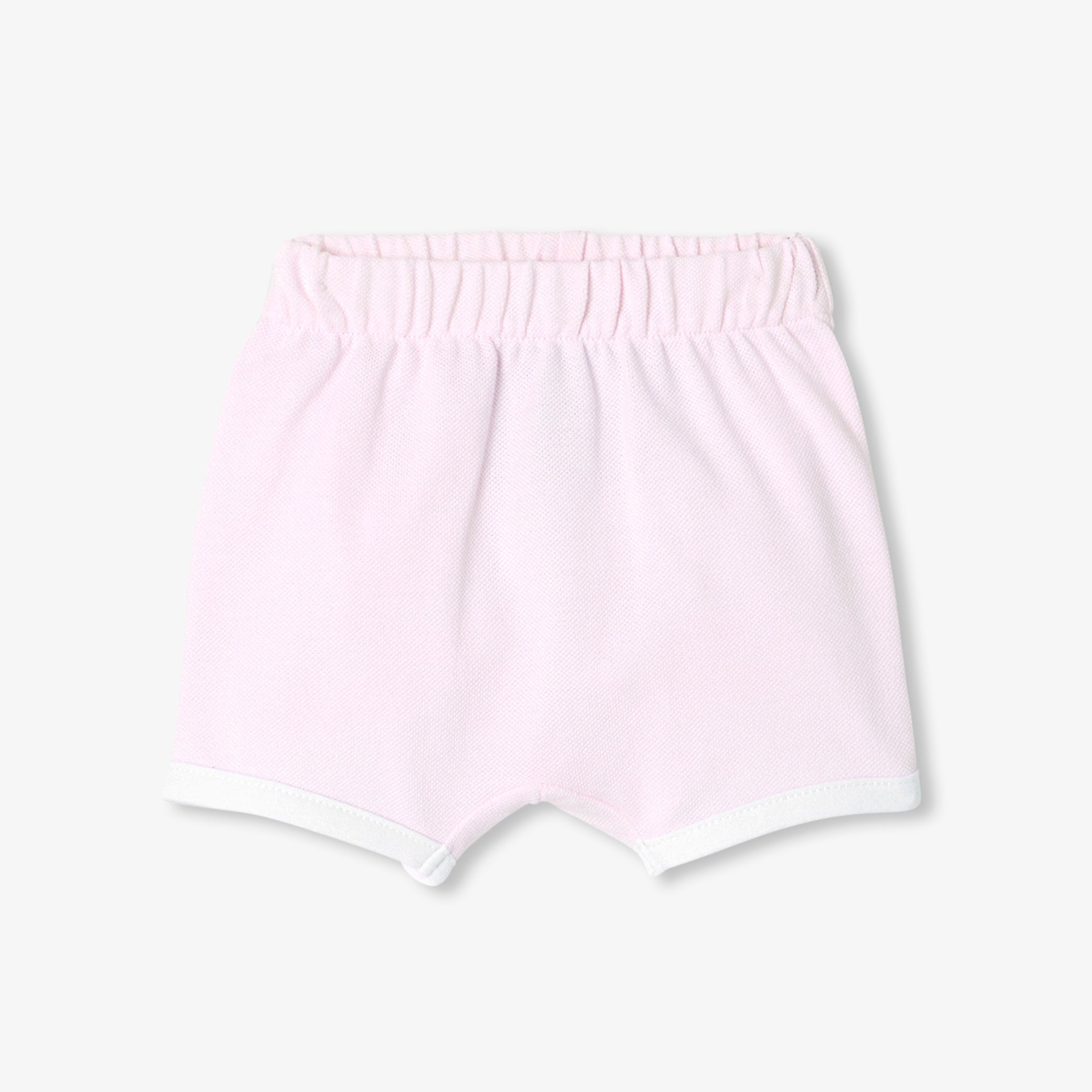 Baby girl set in cotton piquÃ©