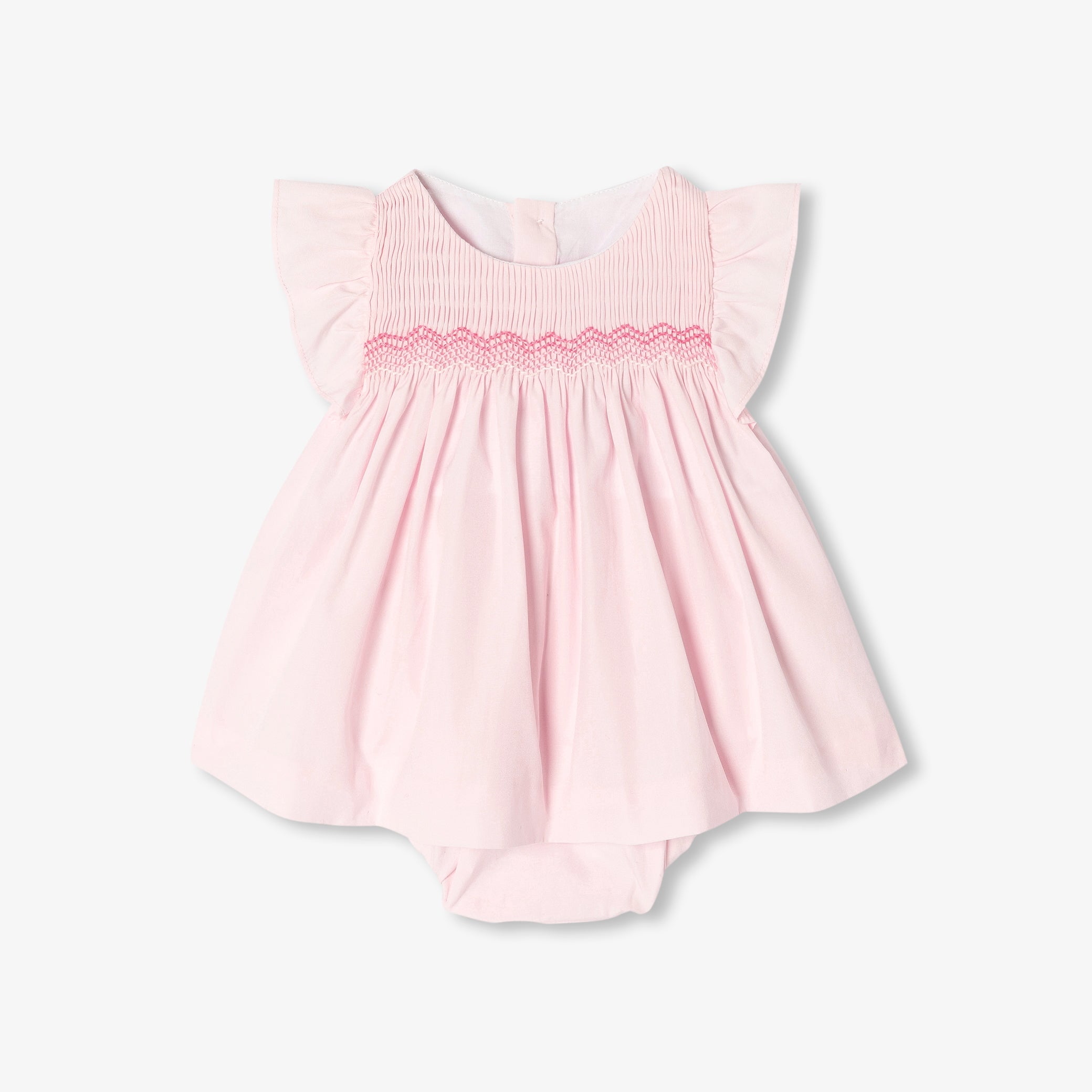 Baby girl poplin set