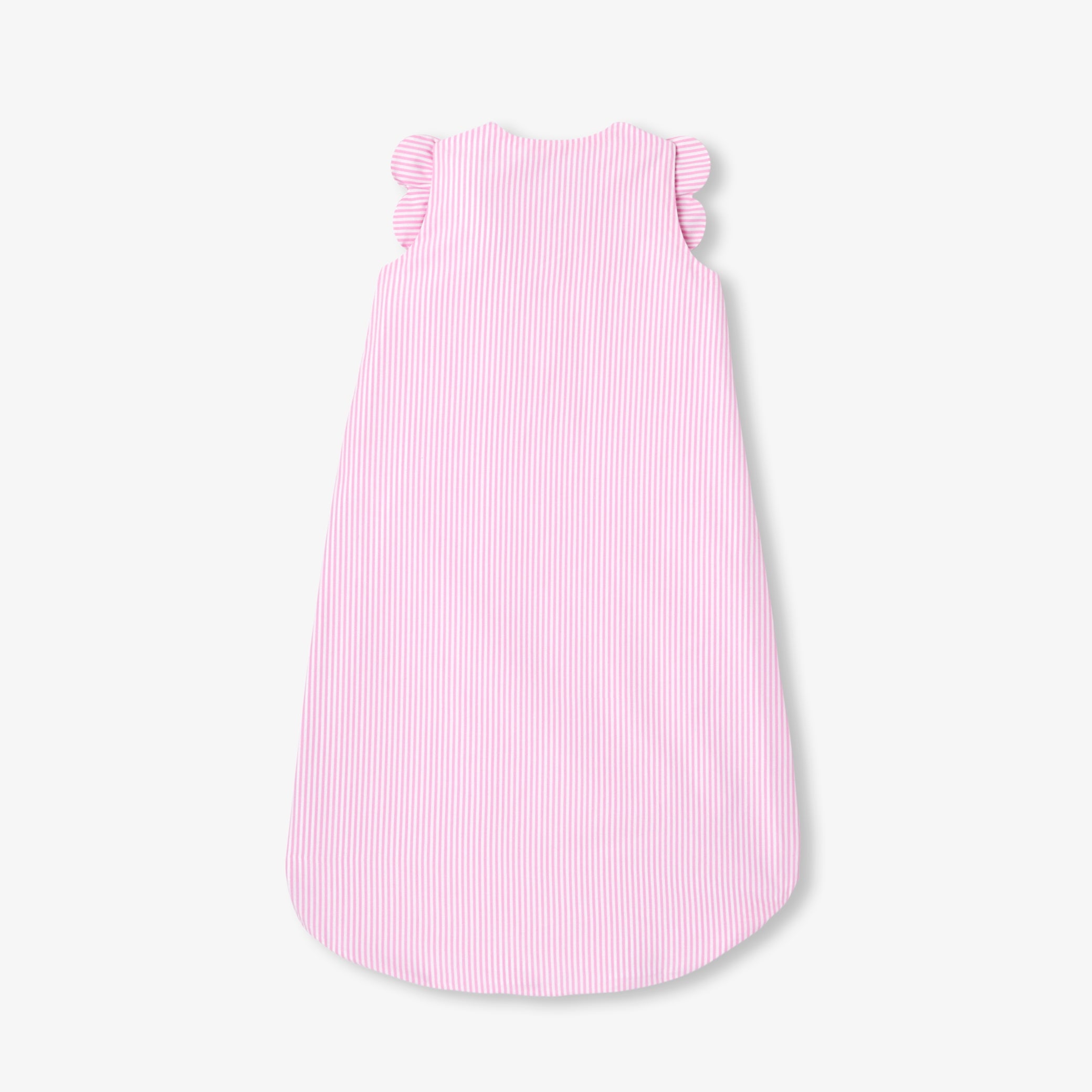 0-6 months striped poplin sleeping bag