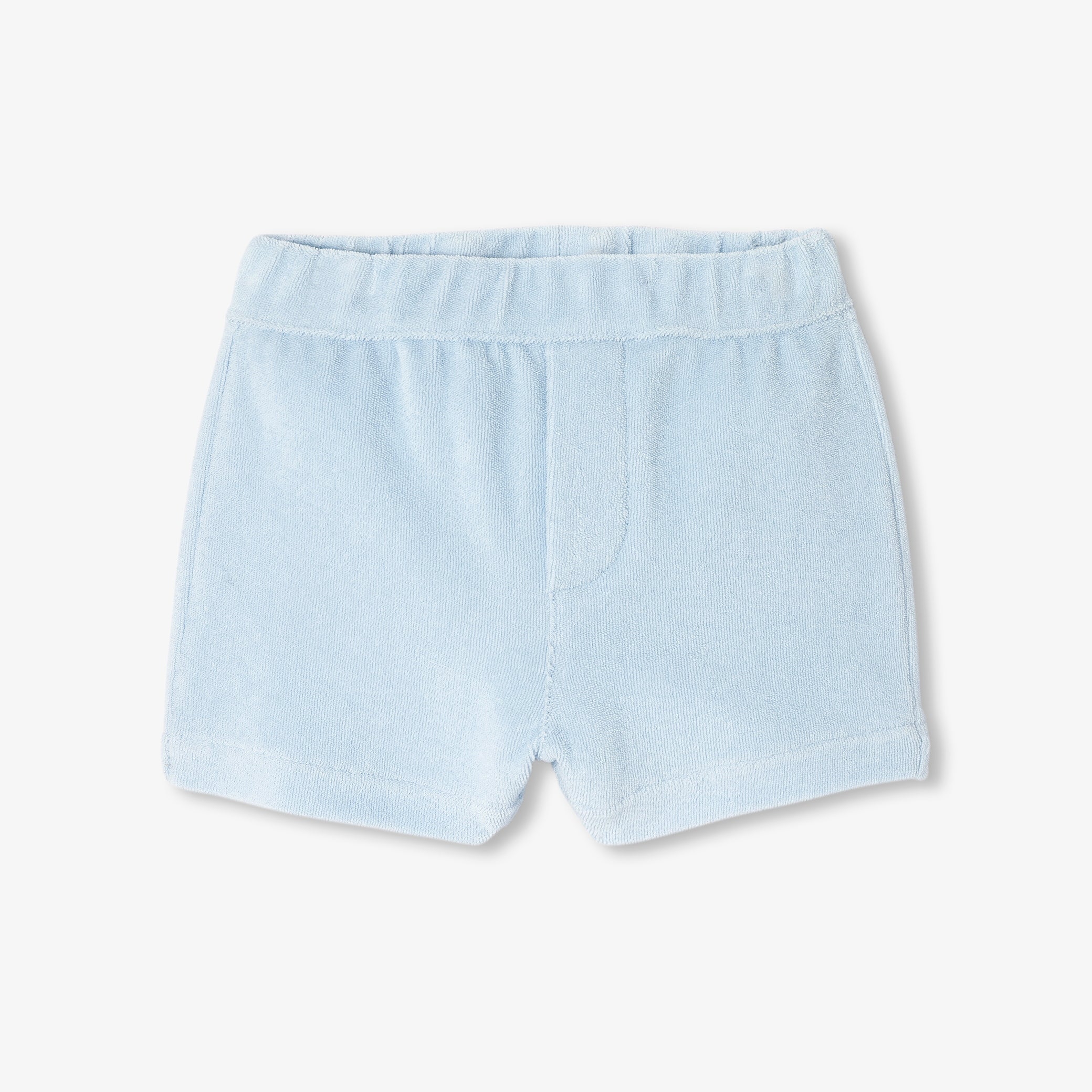 Baby boy terry cotton shorts set