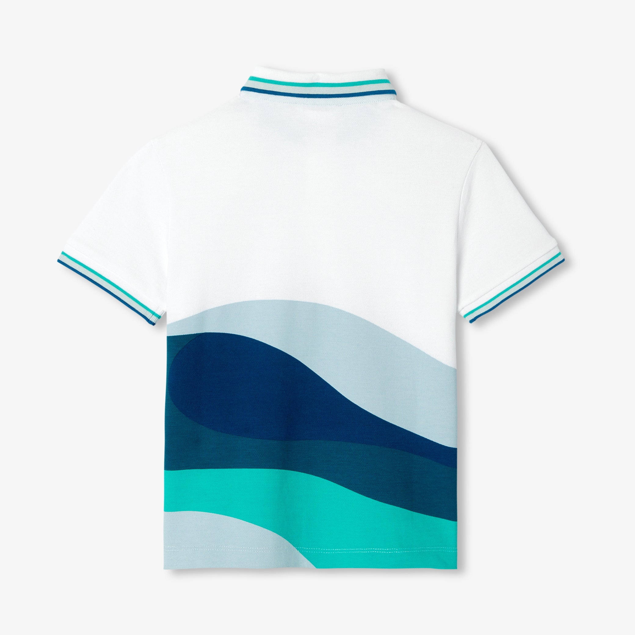 Children's cotton polo shirt