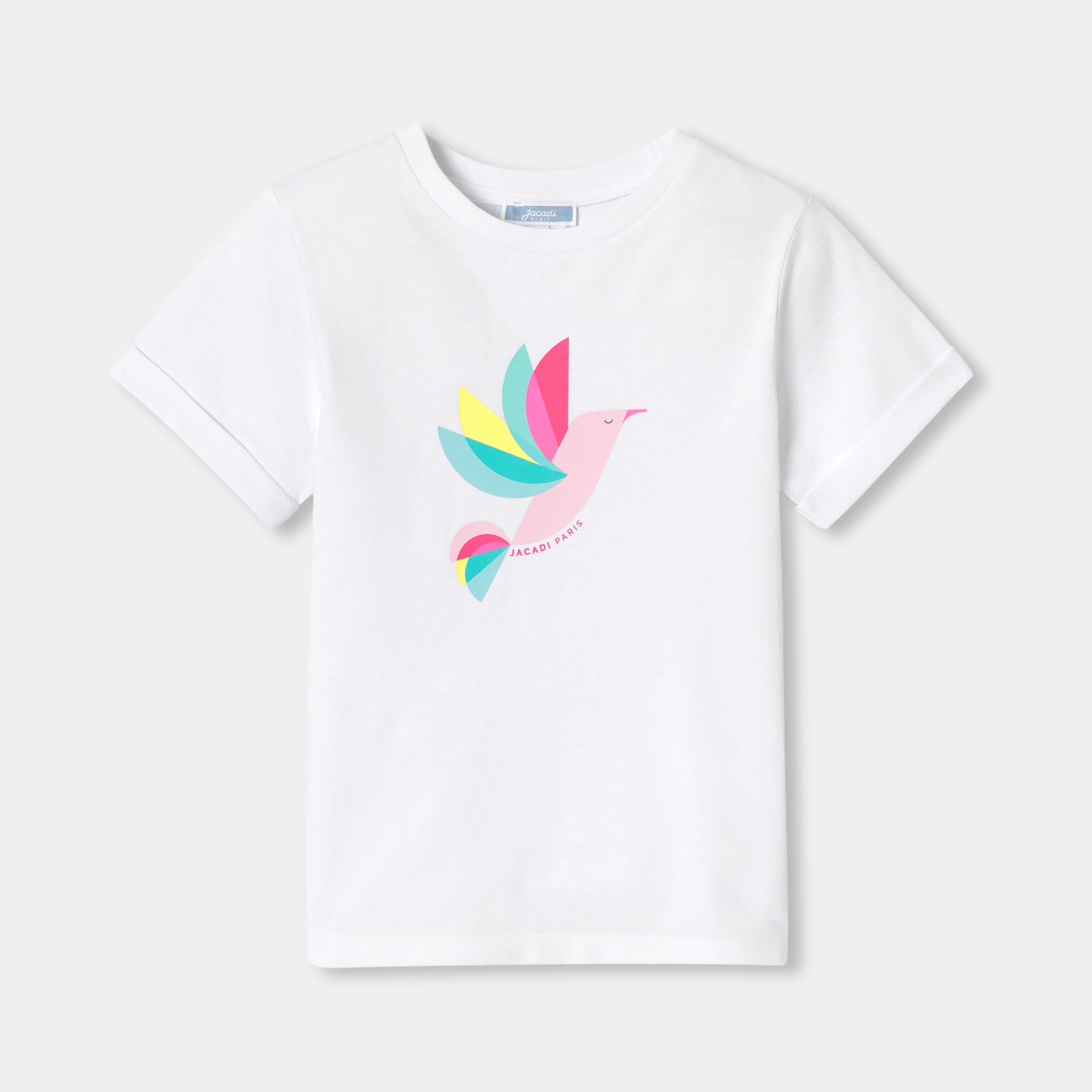 Girls' cotton T-shirt