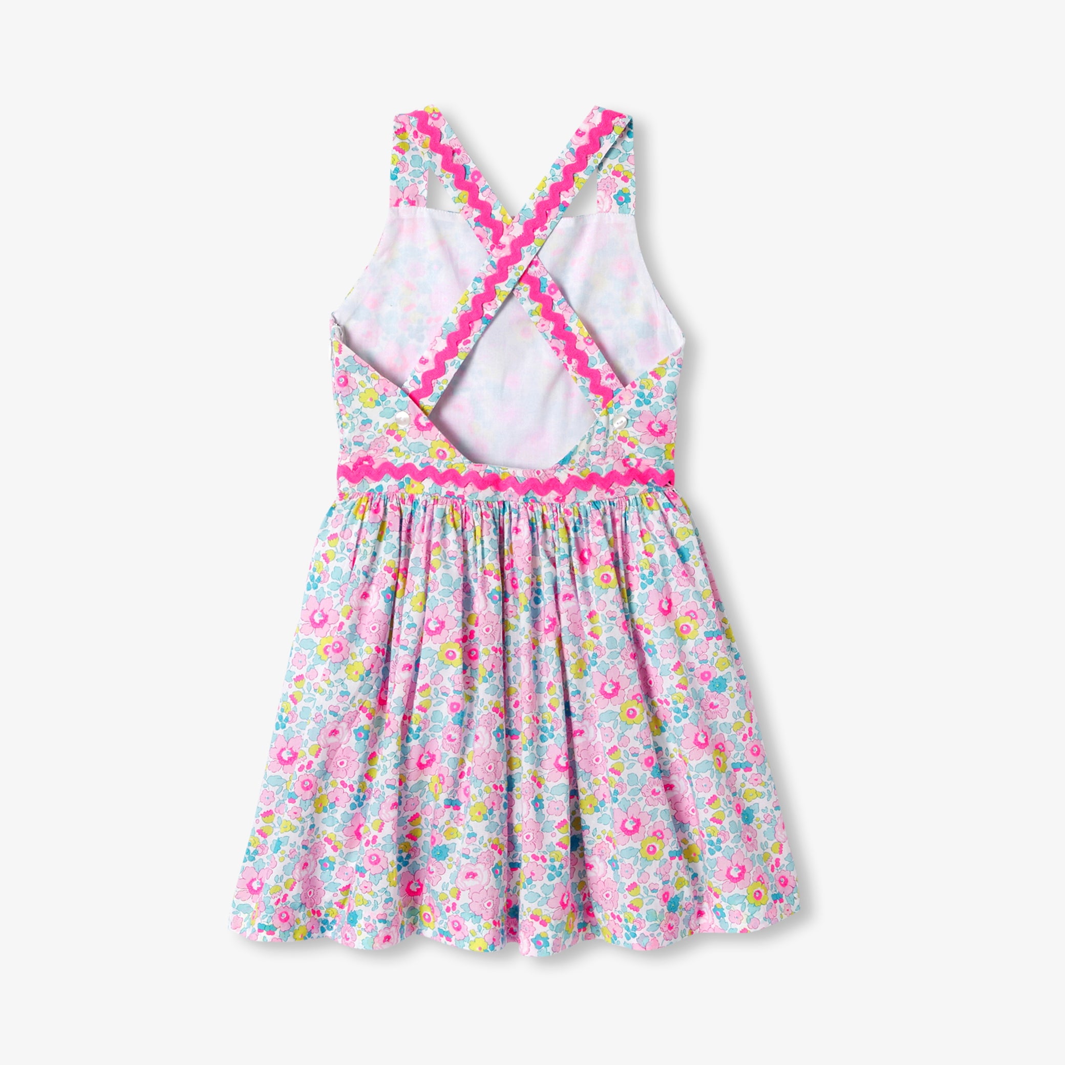 Girls' Liberty fabric dress