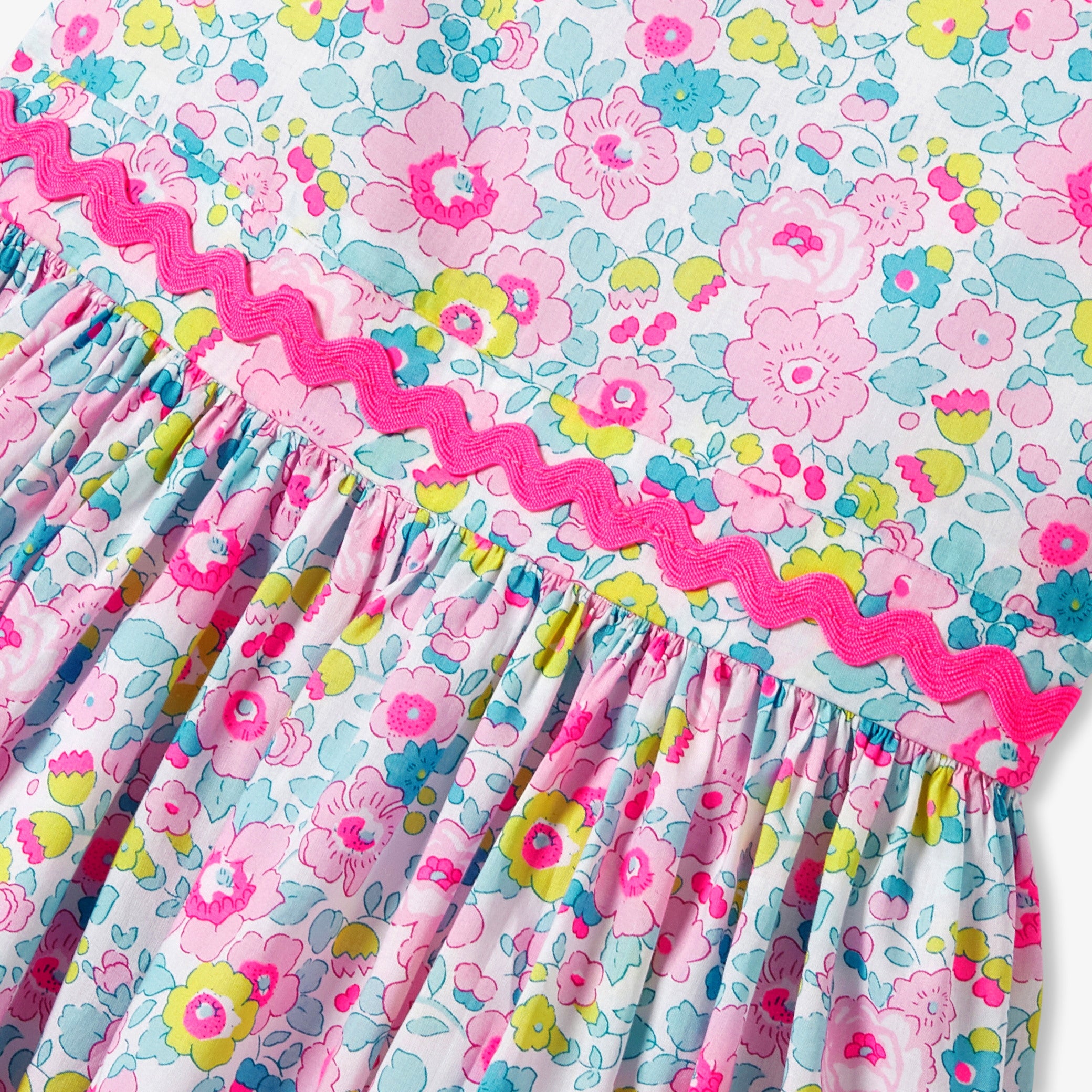 Girls' Liberty fabric dress