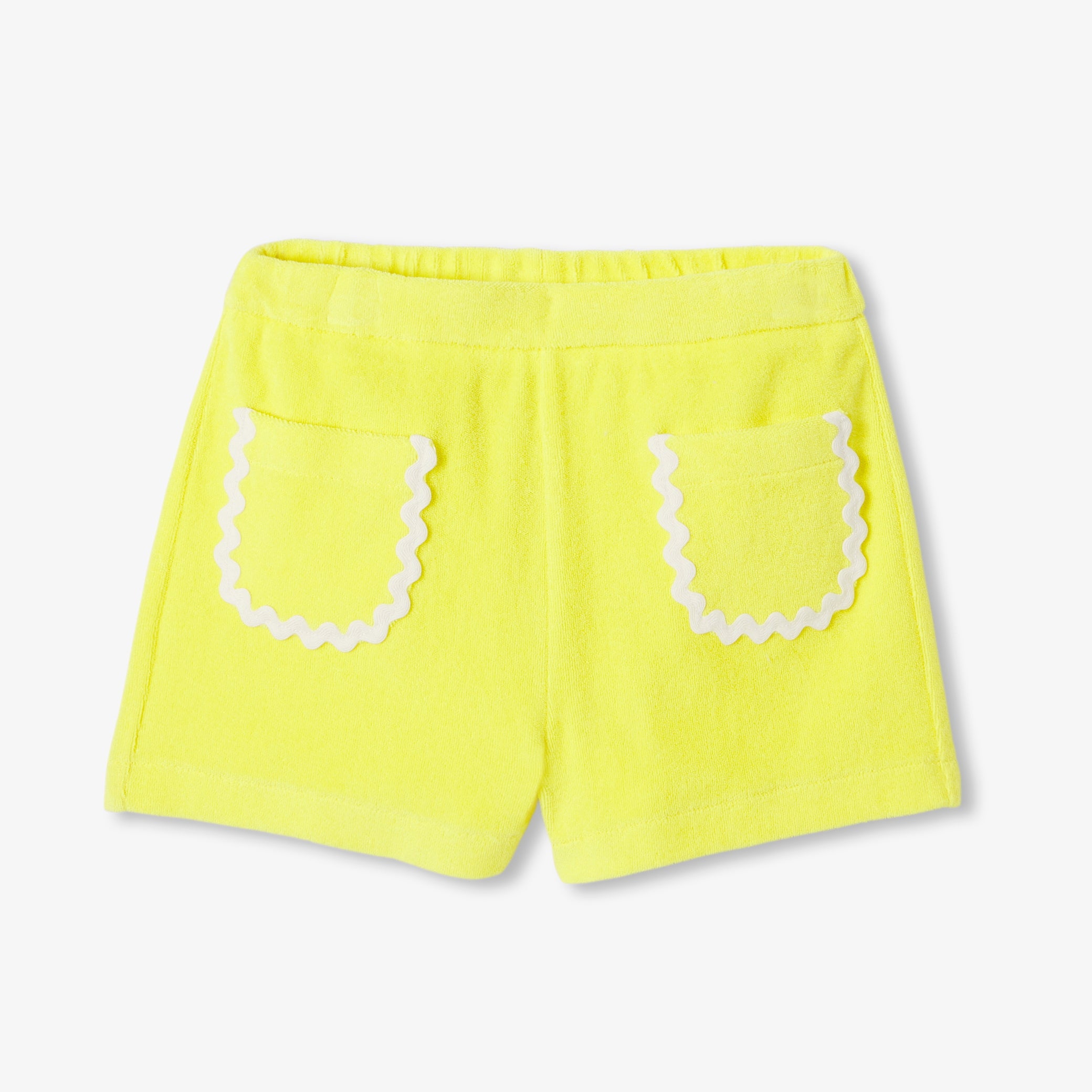 Girls' terry cloth shorts