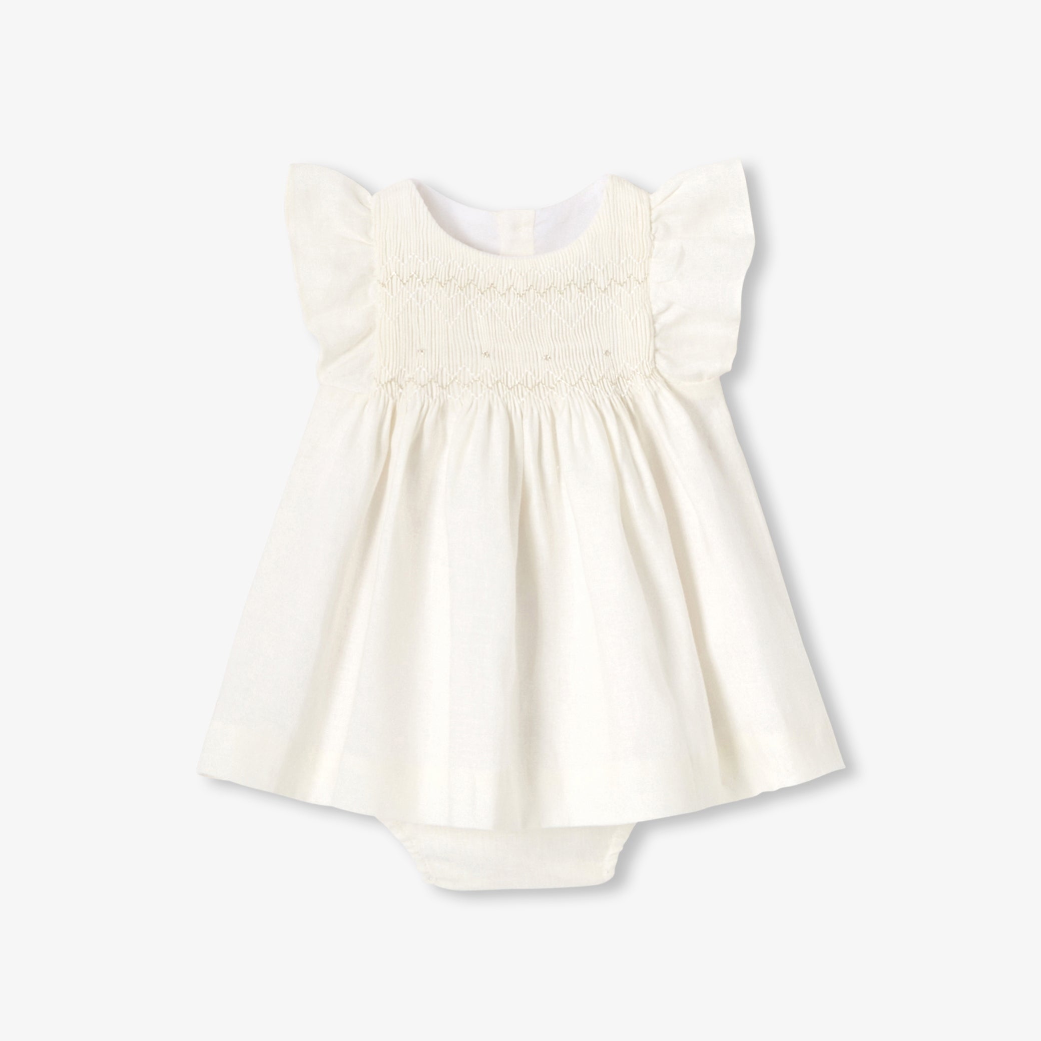 Baby girl dress in linen