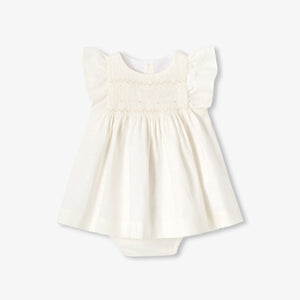 Baby girl dress in linen