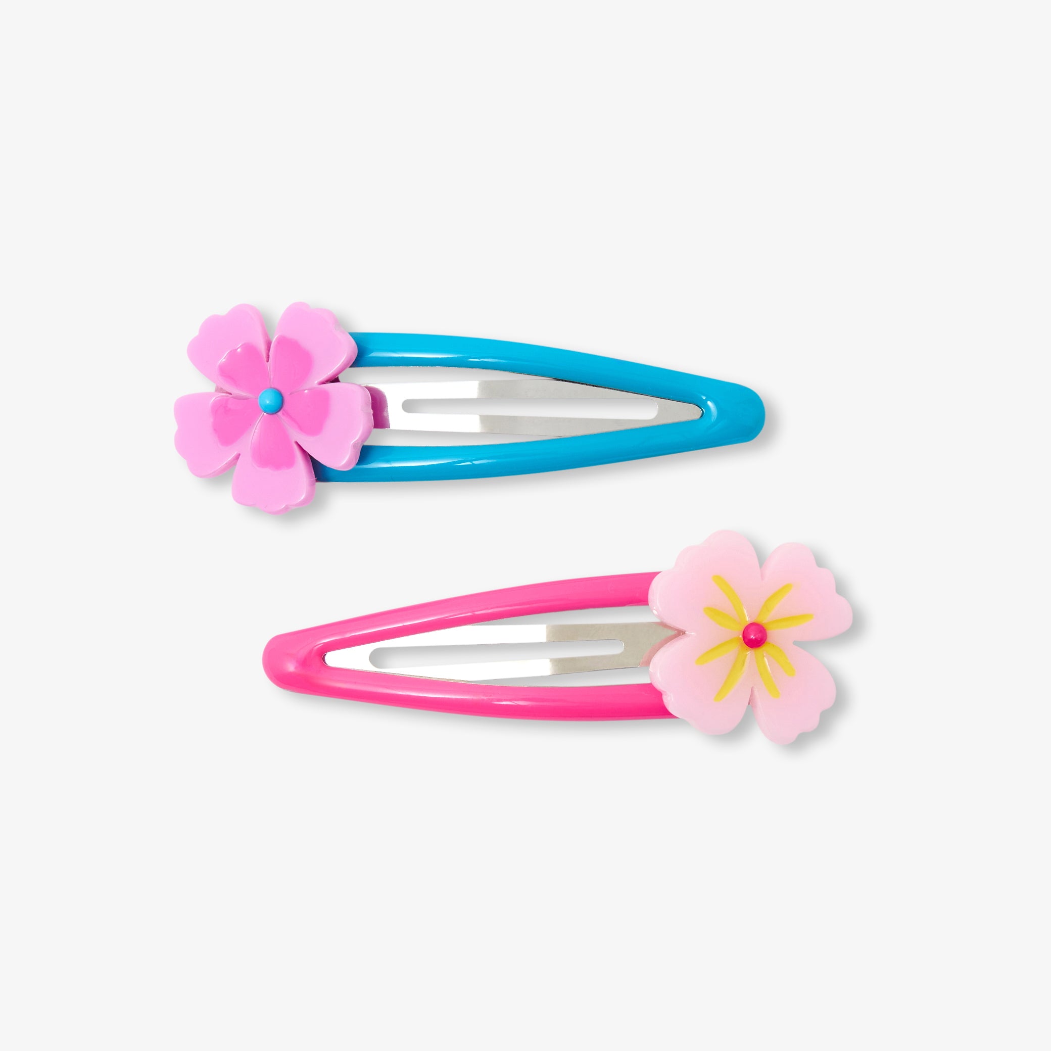 Pair of snap clips for girls