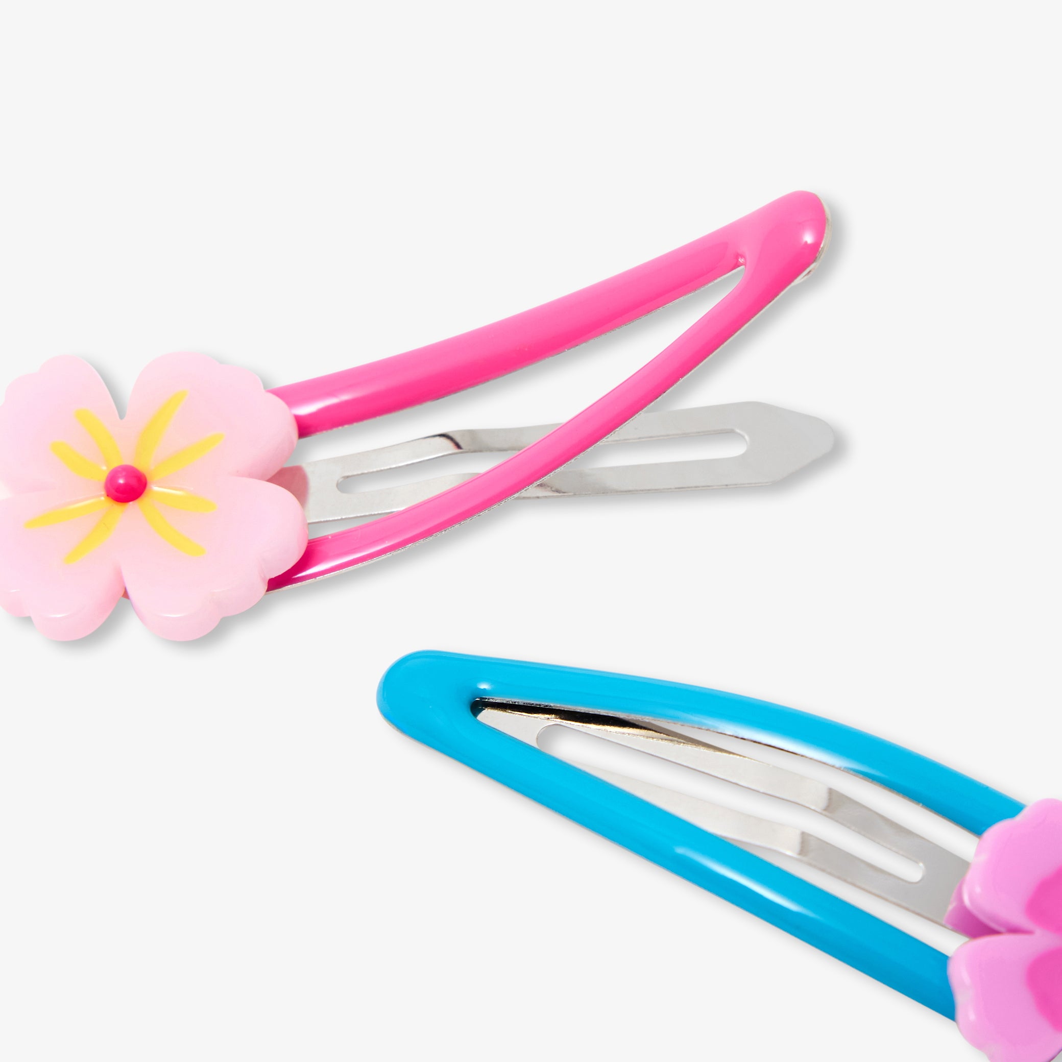 Pair of snap clips for girls