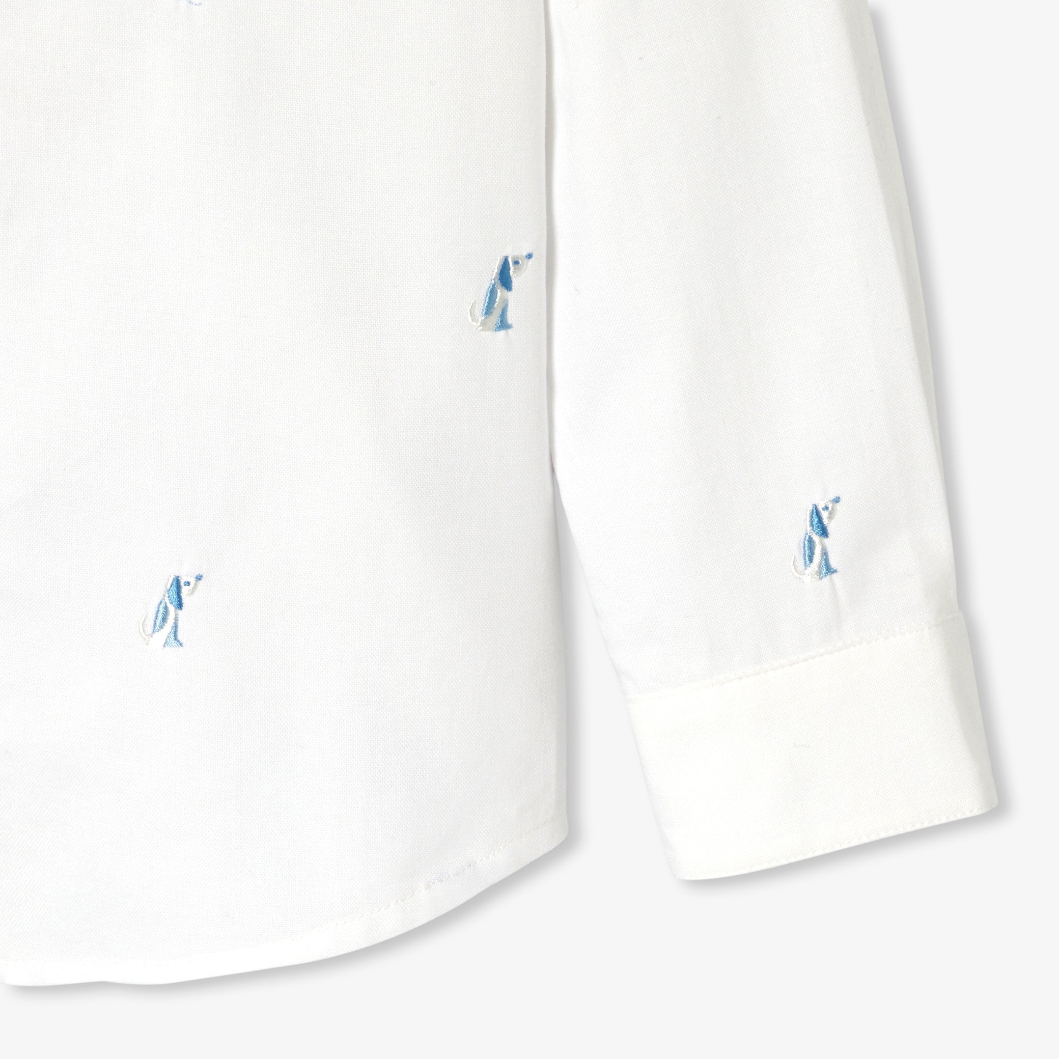 Printed Oxford shirt for boys