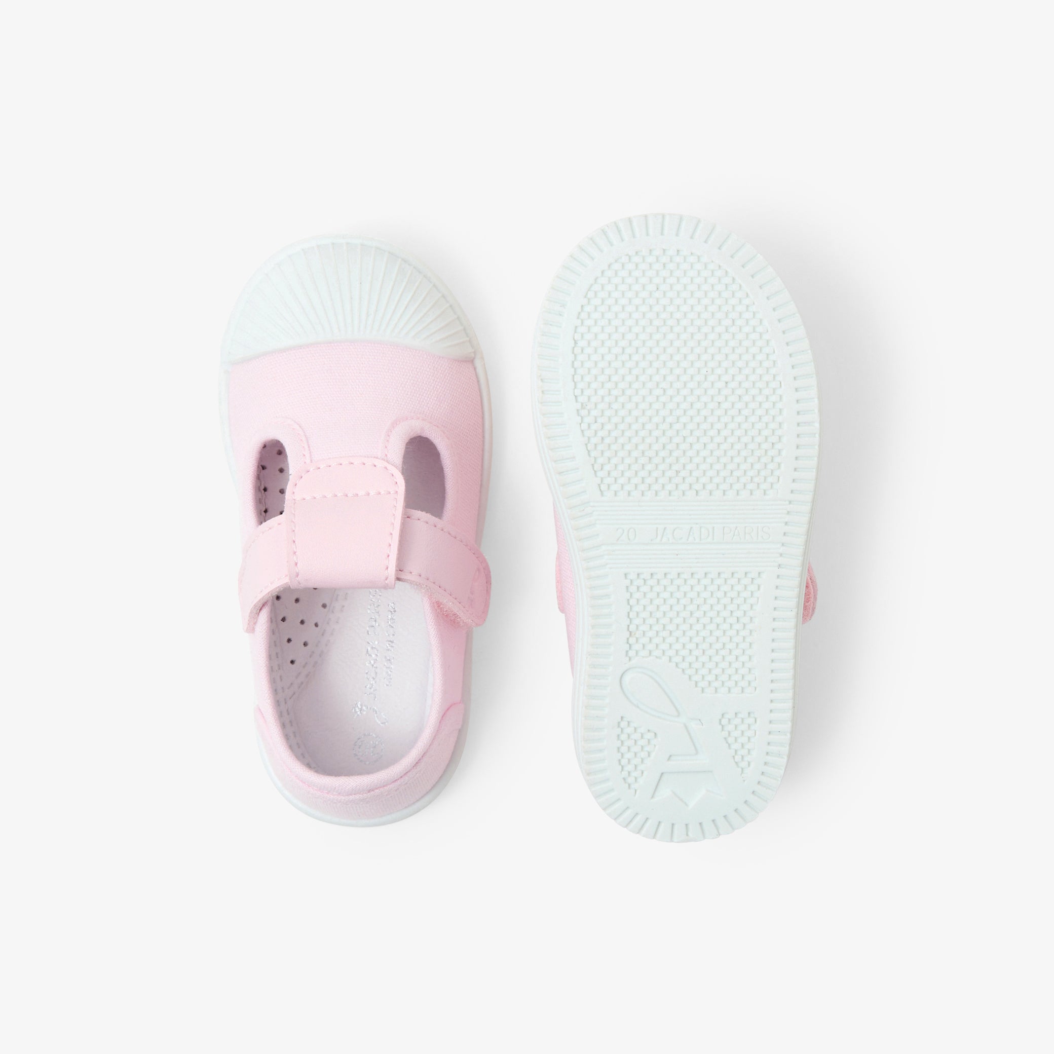 Baby girl canvas sandals