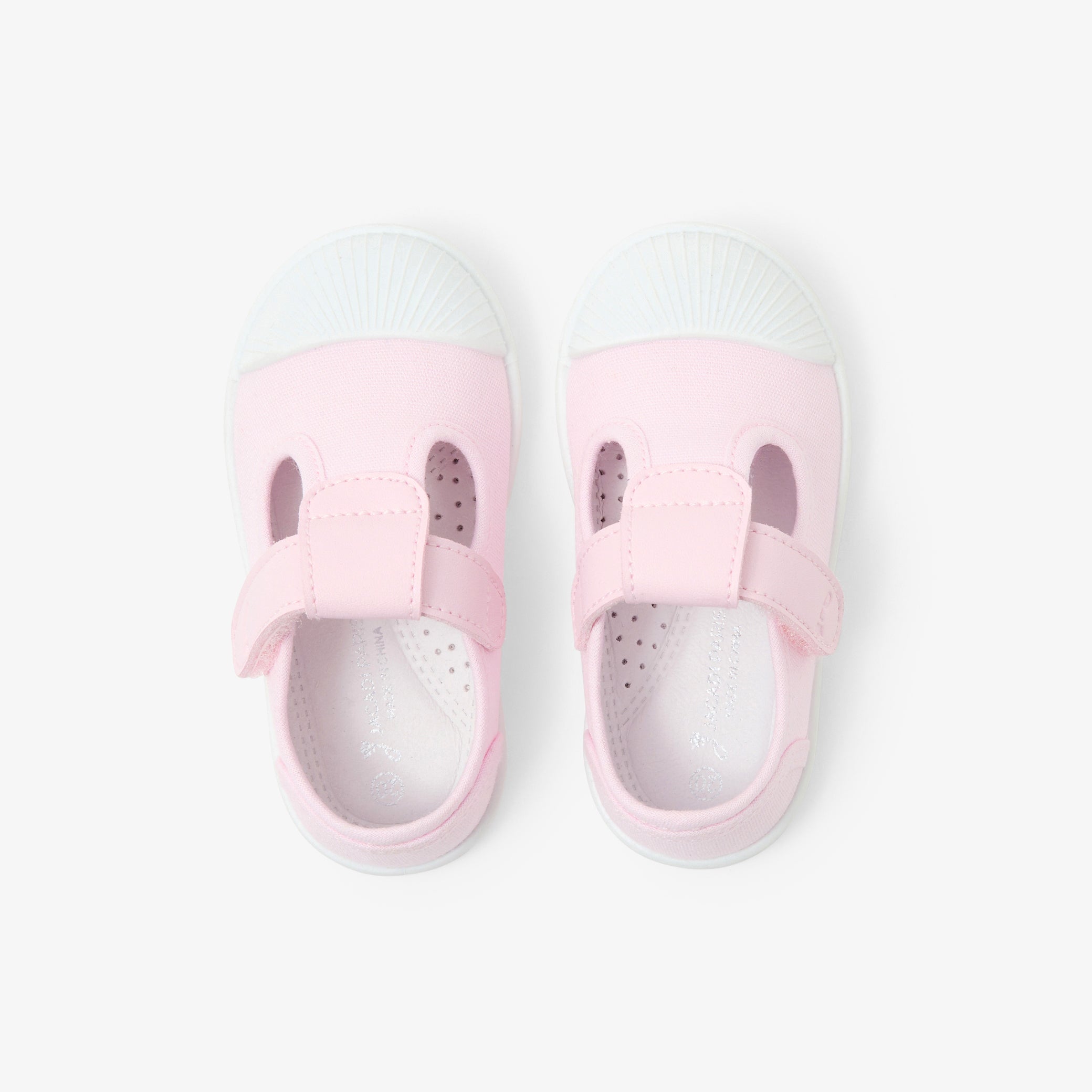 Baby girl canvas sandals