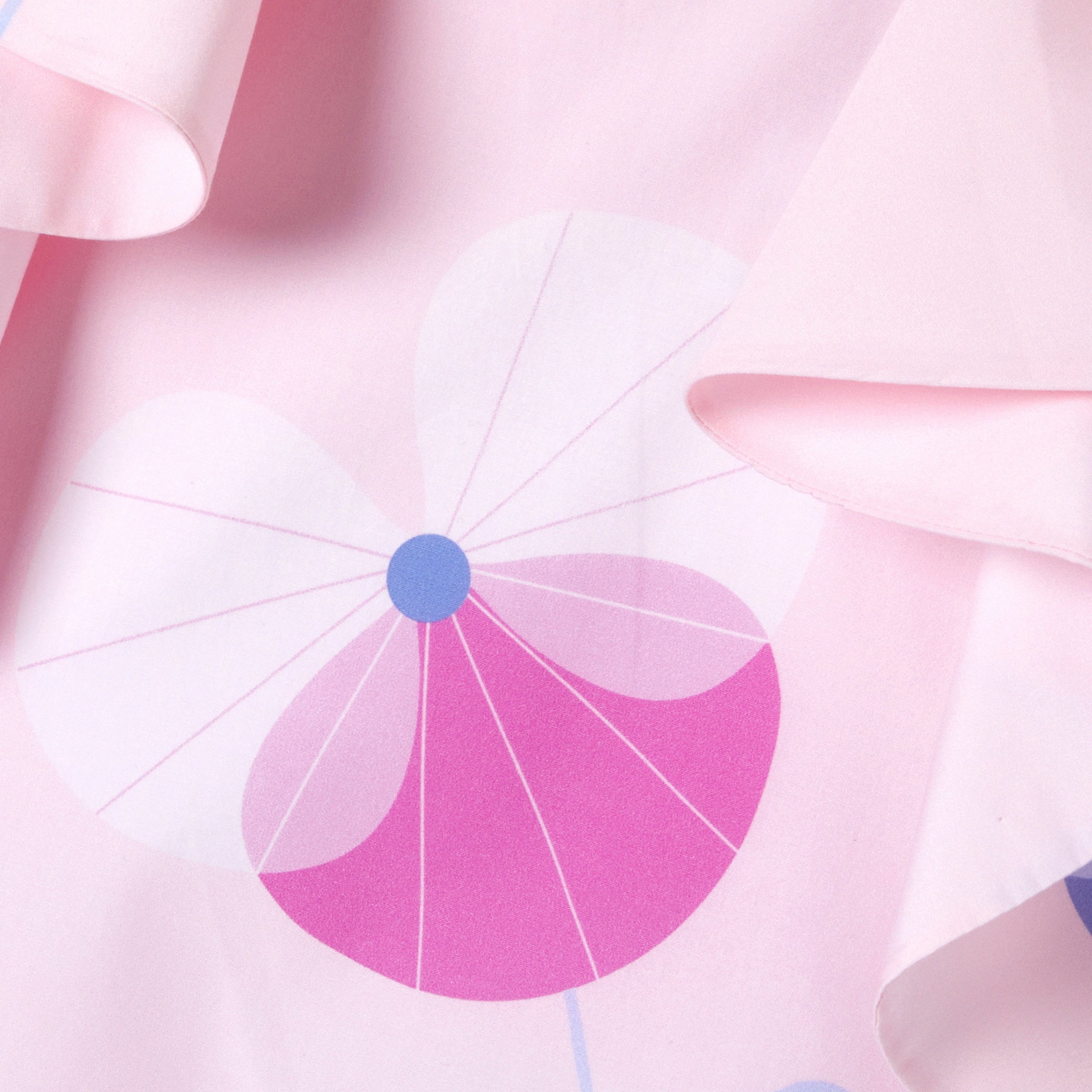 Girls' poplin dress
