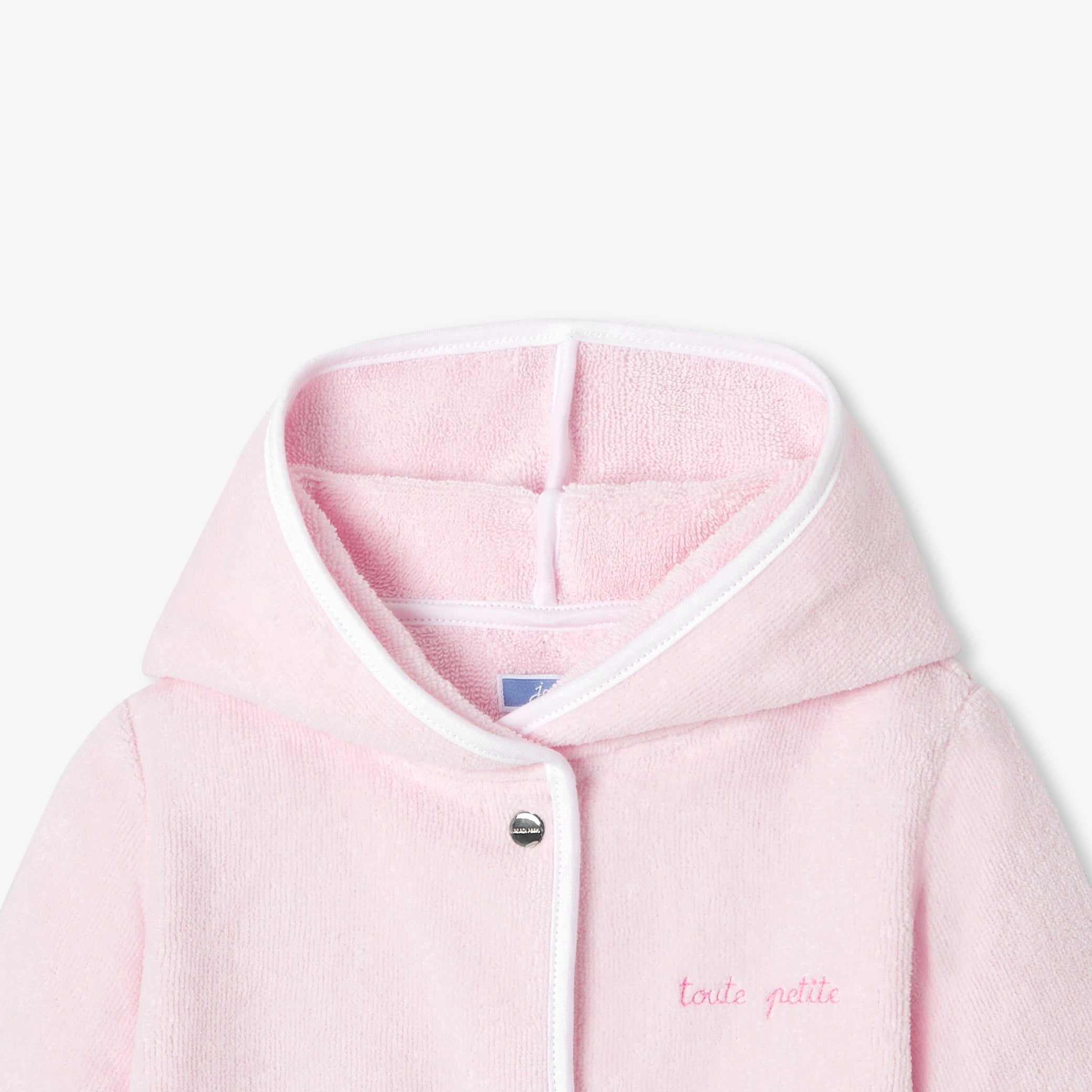 Baby girl terry cotton bathrobe