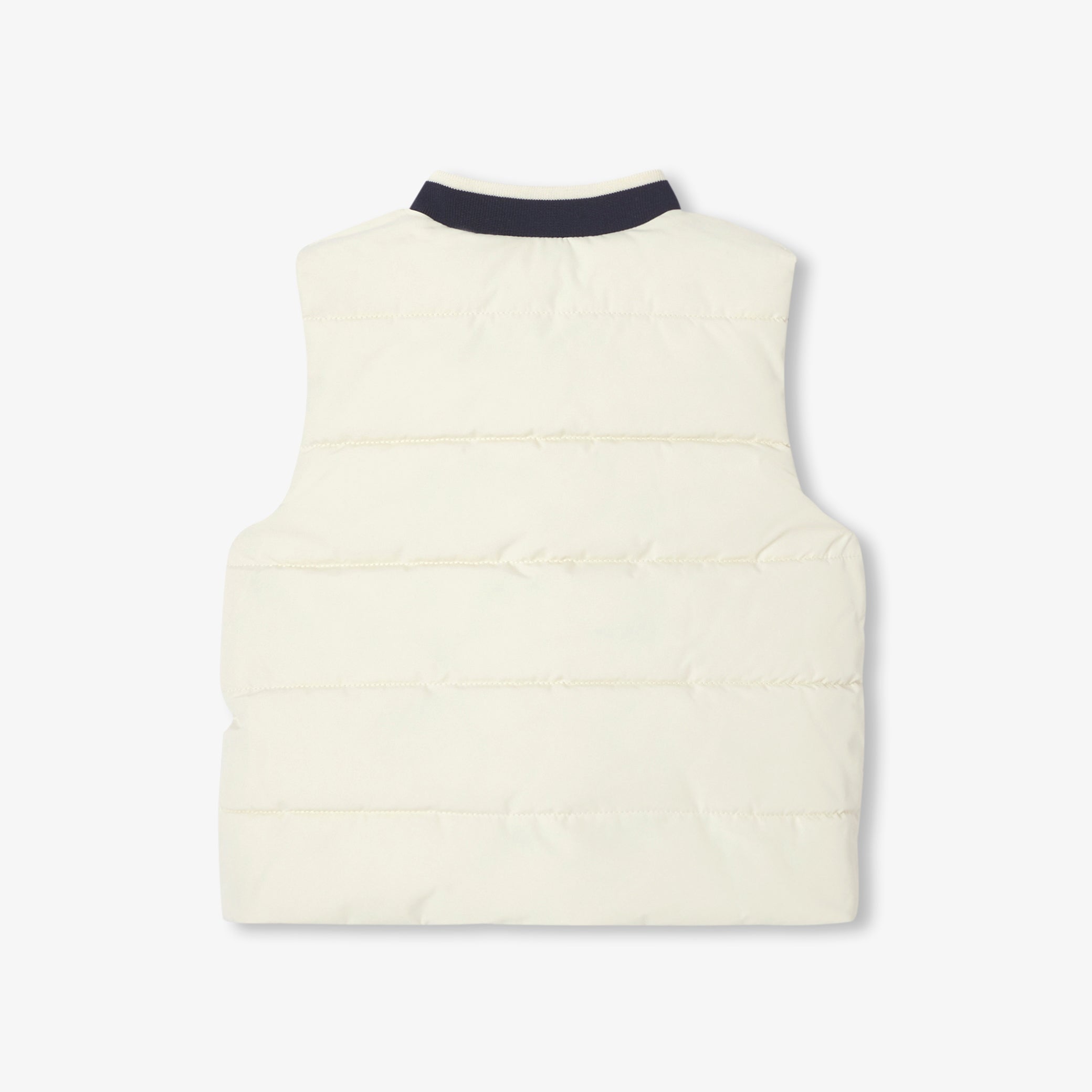 Baby boy reversible sleeveless padded jacket
