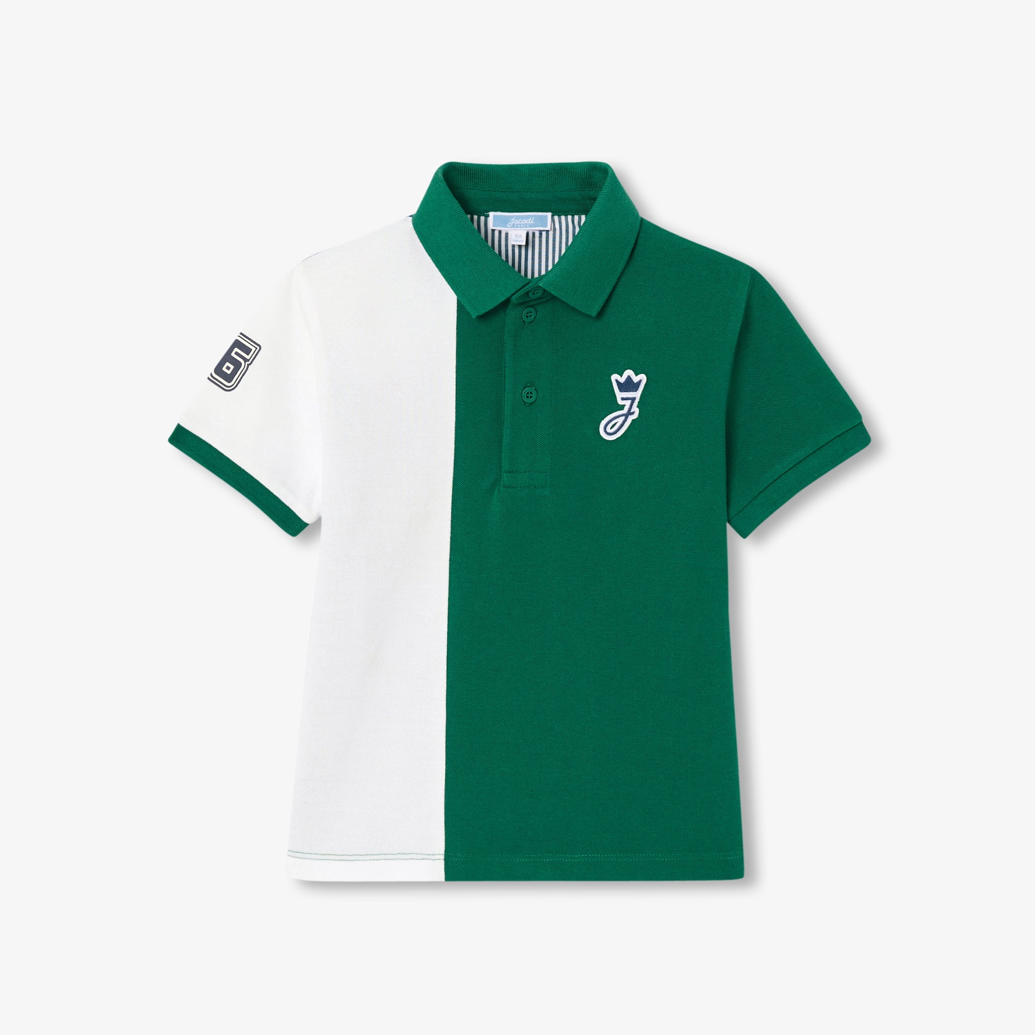 Boy cotton piquÃ© polo shirt
