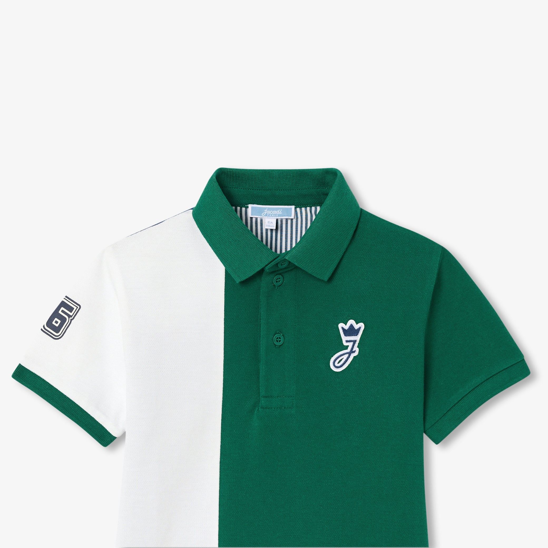 Girl cotton piquÃ© polo shirt